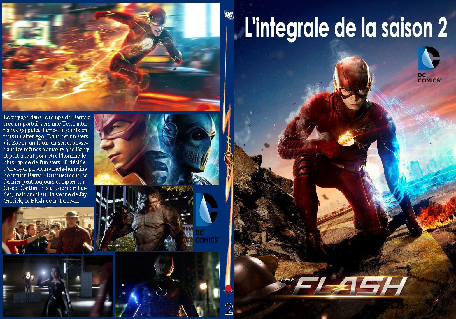 Jaquette DVD Flash (2014) Saison 2 custom