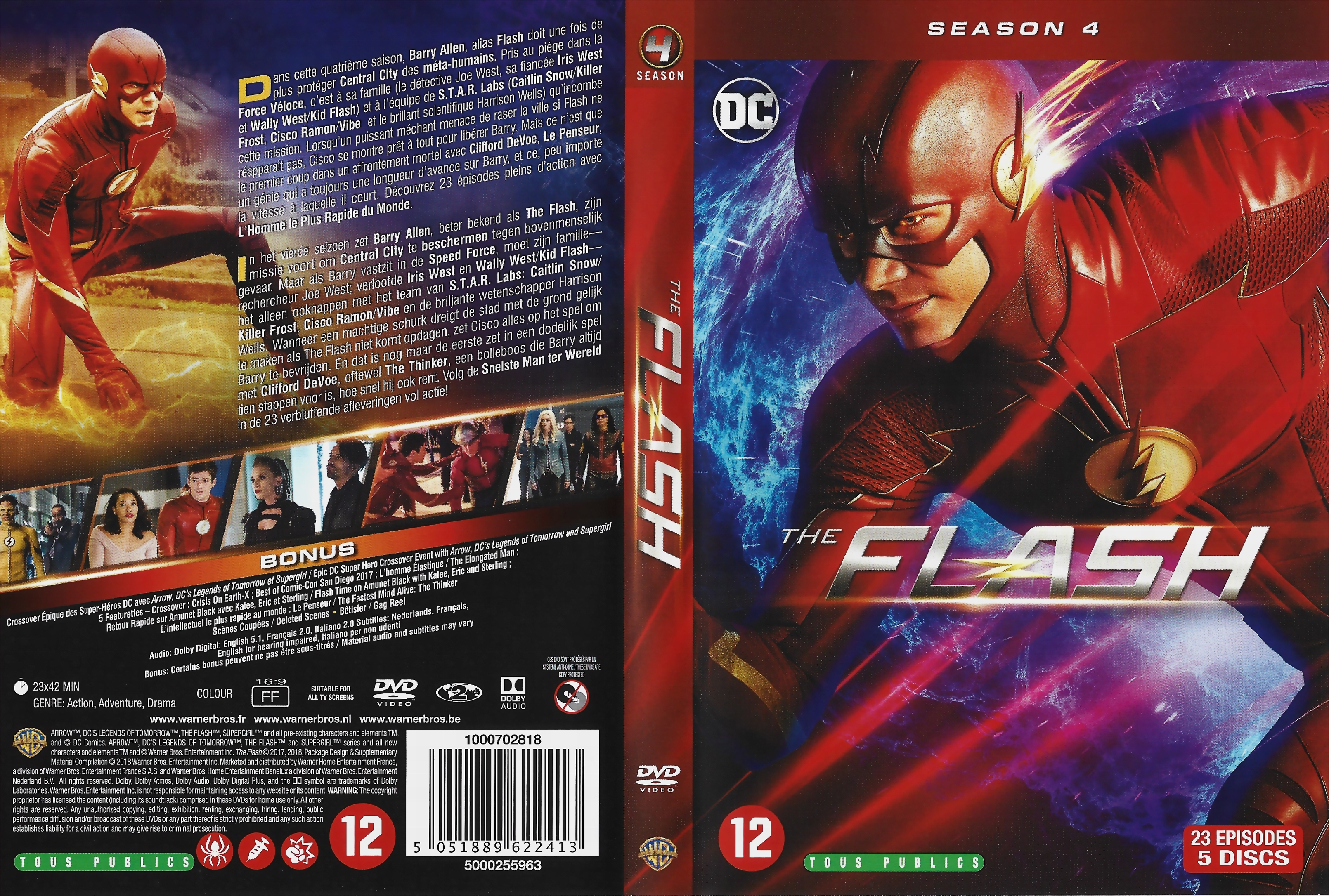 Jaquette DVD Flash saison 4