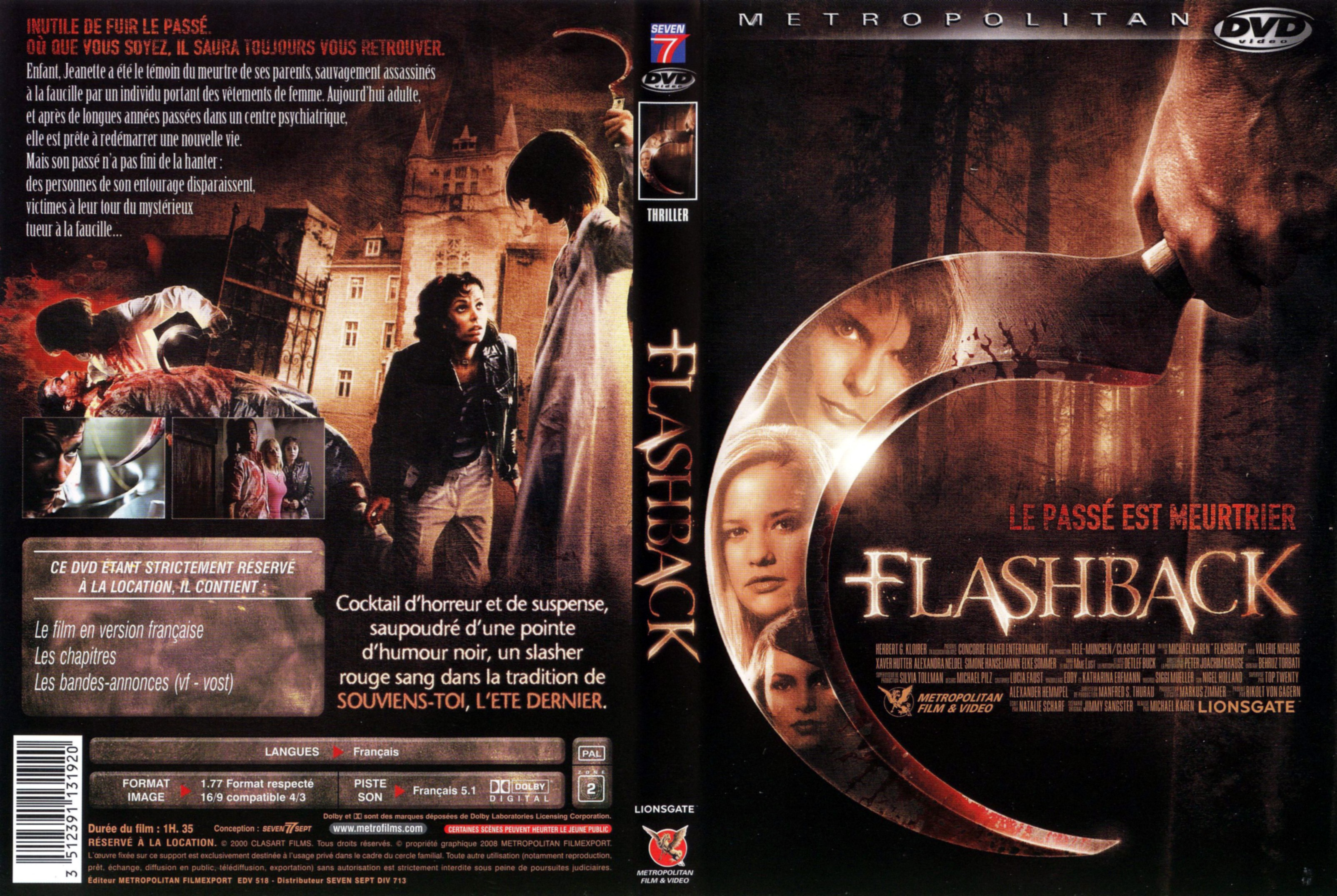 Jaquette DVD Flashback