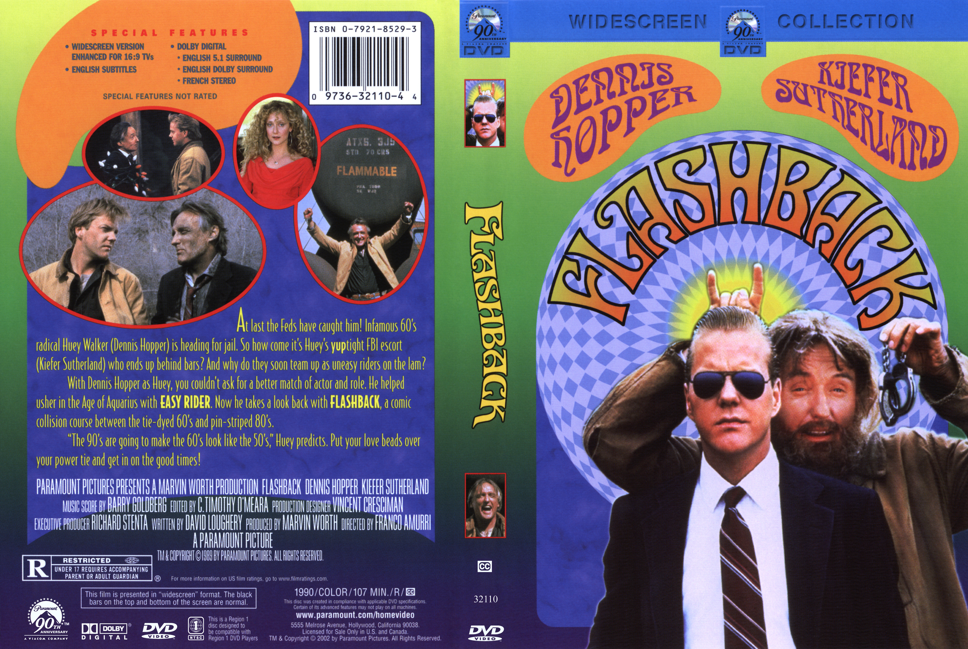 Jaquette DVD Flashback (1990) Zone 1