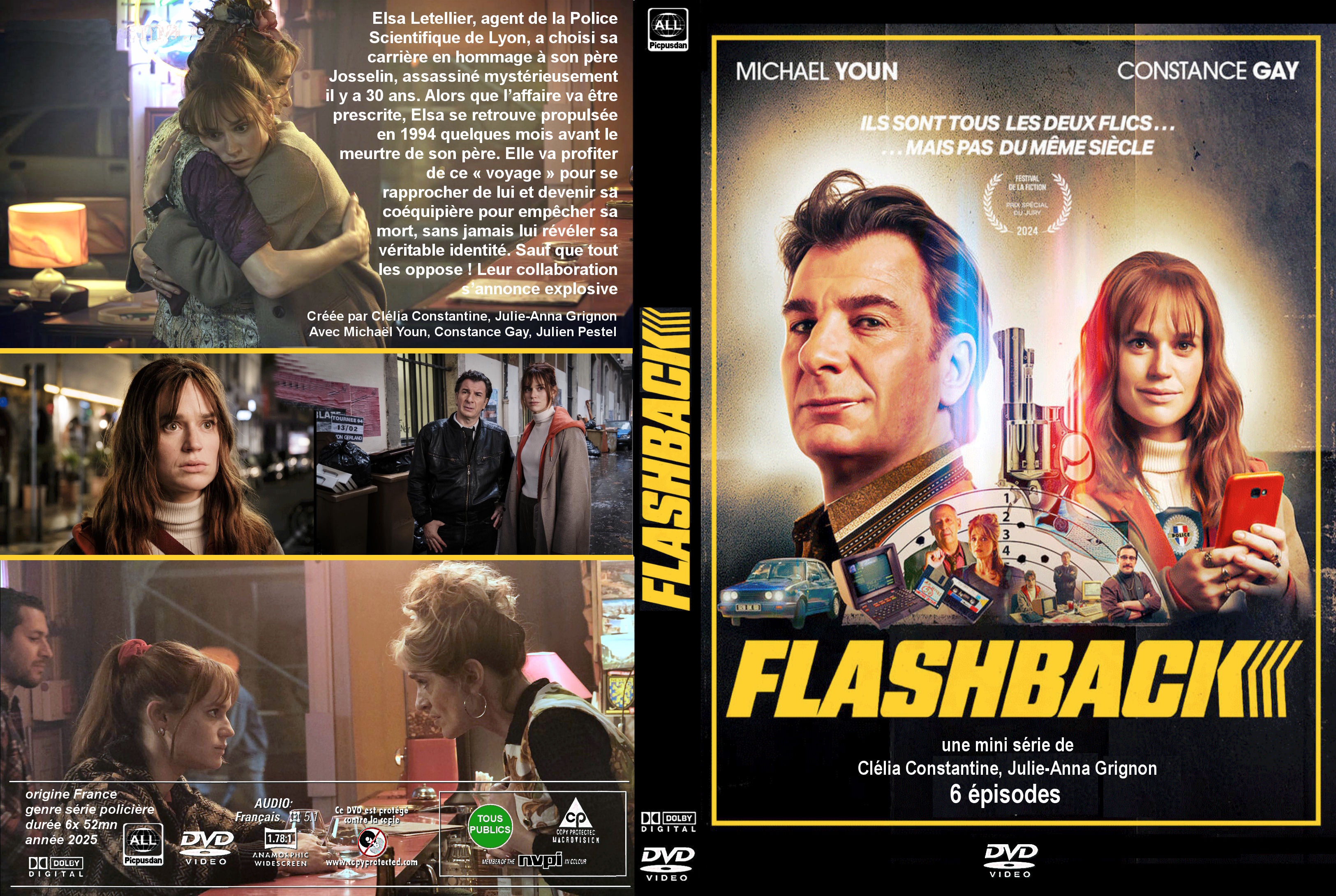 Jaquette DVD Flashback - Saison 1 custom