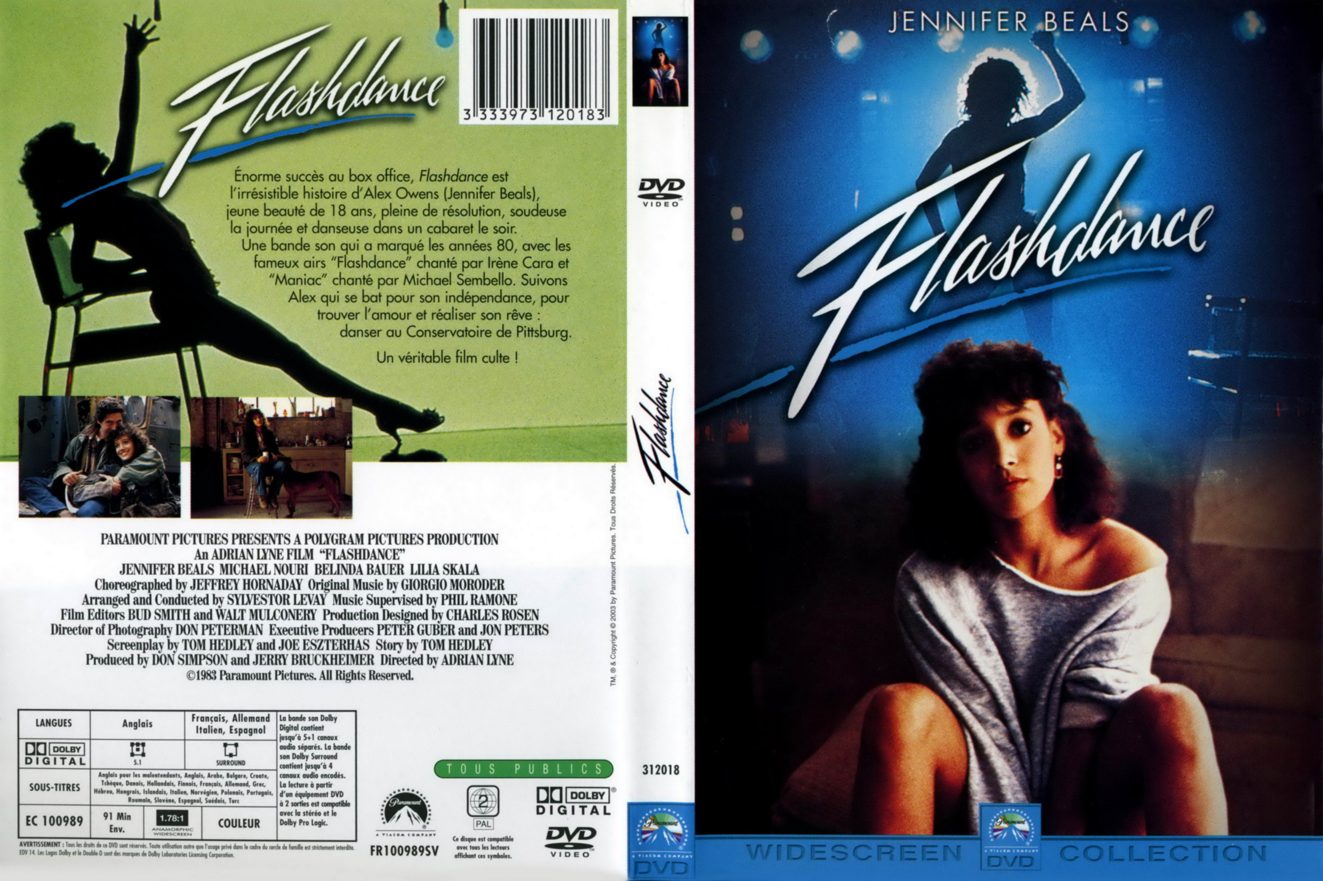 Jaquette DVD Flashdance