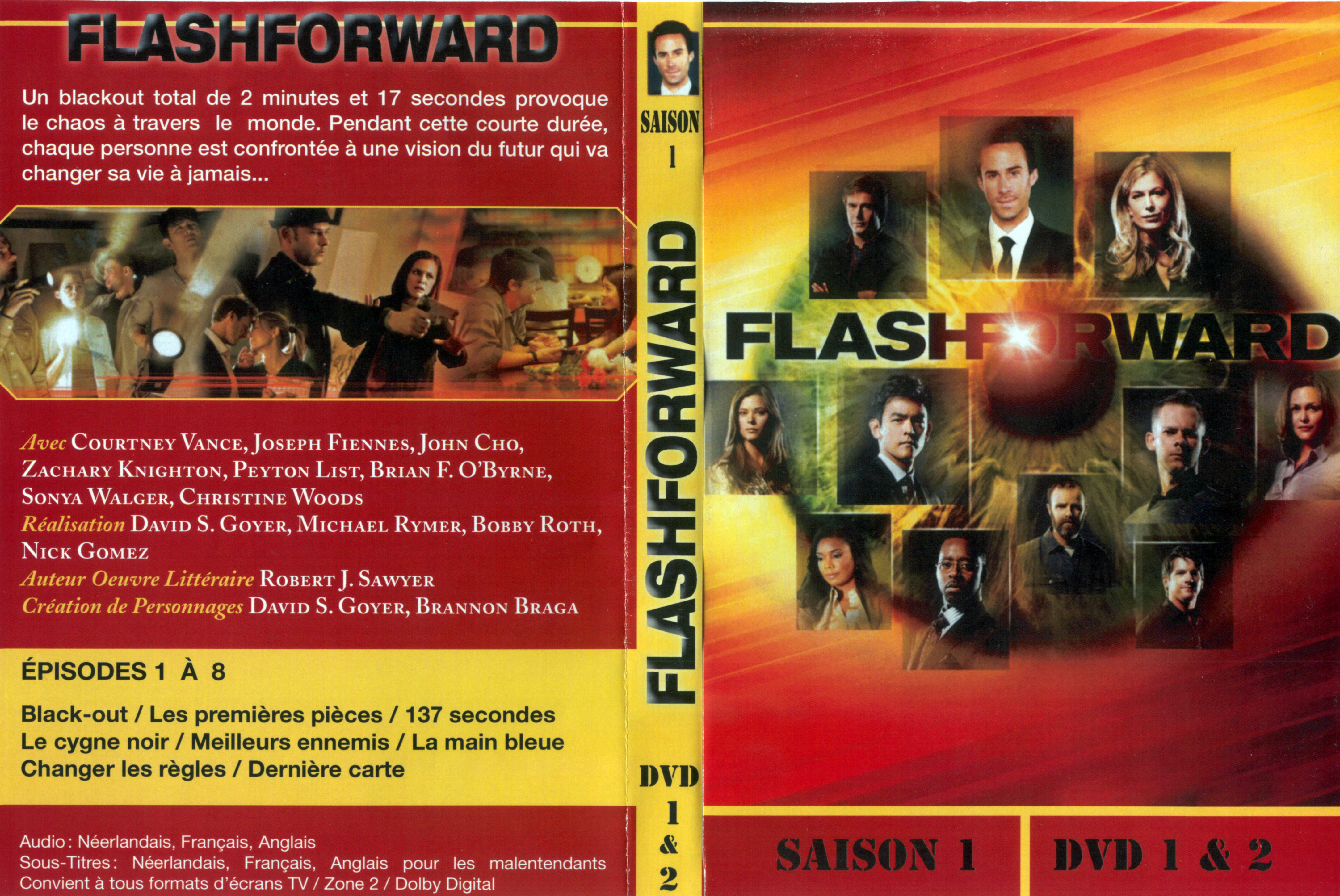 Jaquette DVD Flashforward Saison 1 DVD 1