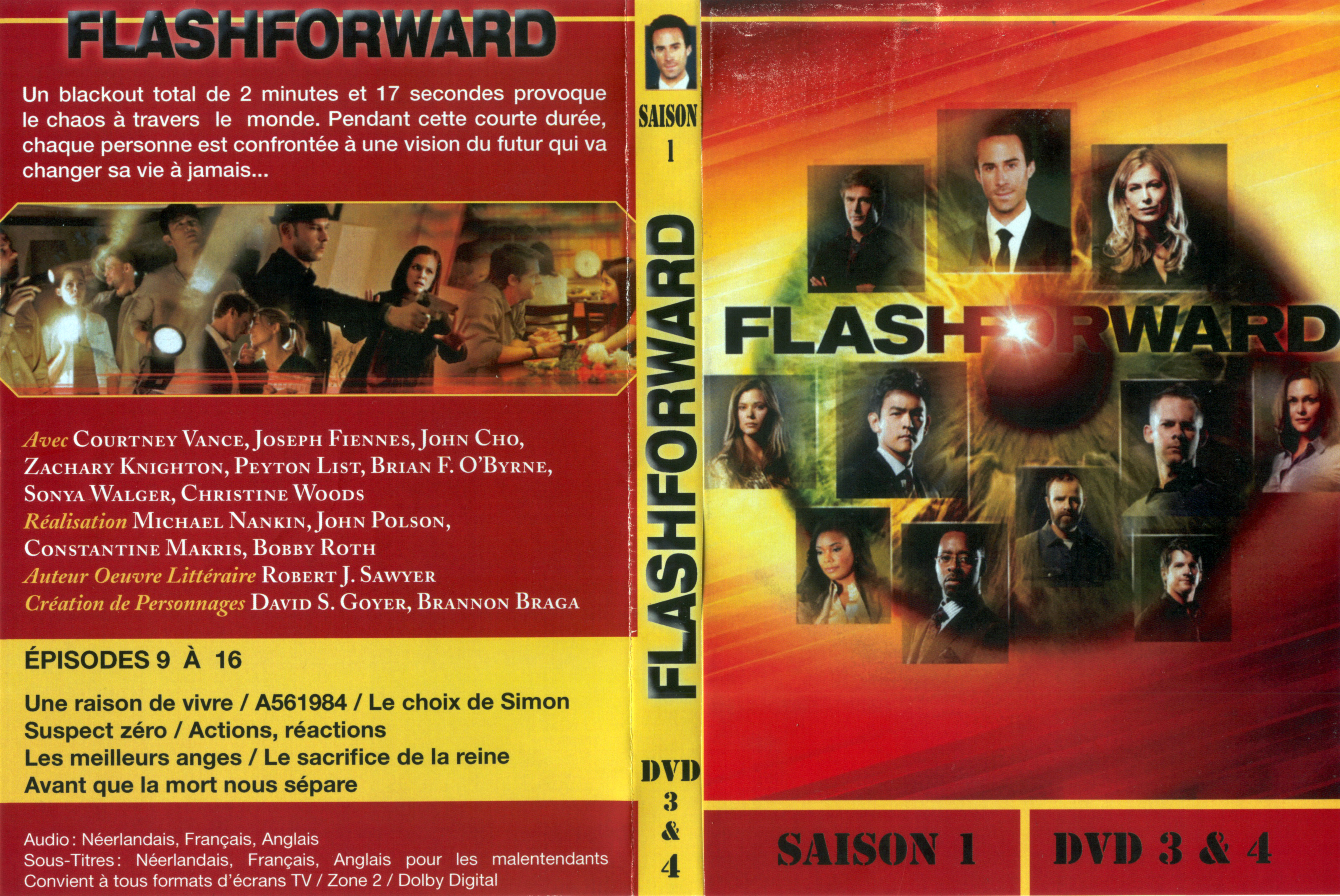 Jaquette DVD Flashforward Saison 1 DVD 2