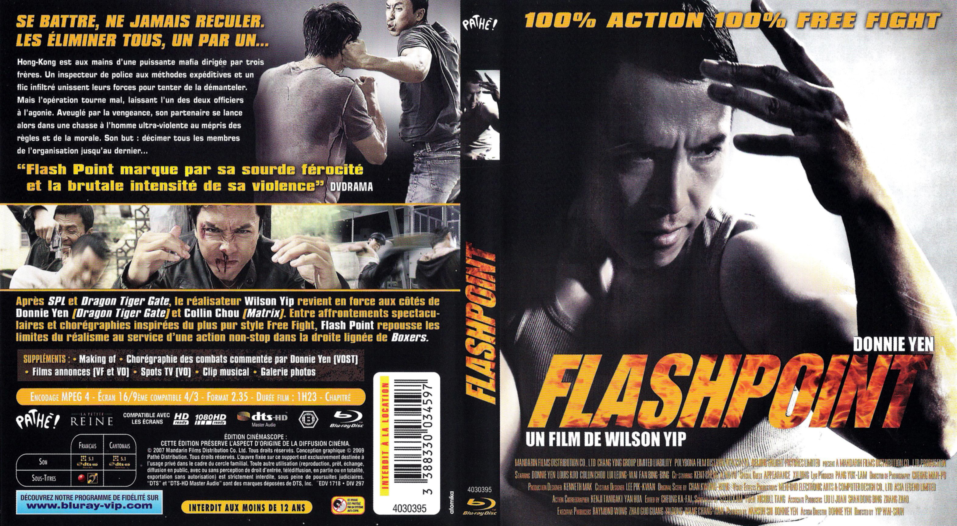 Jaquette DVD Flashpoint (BLU-RAY)