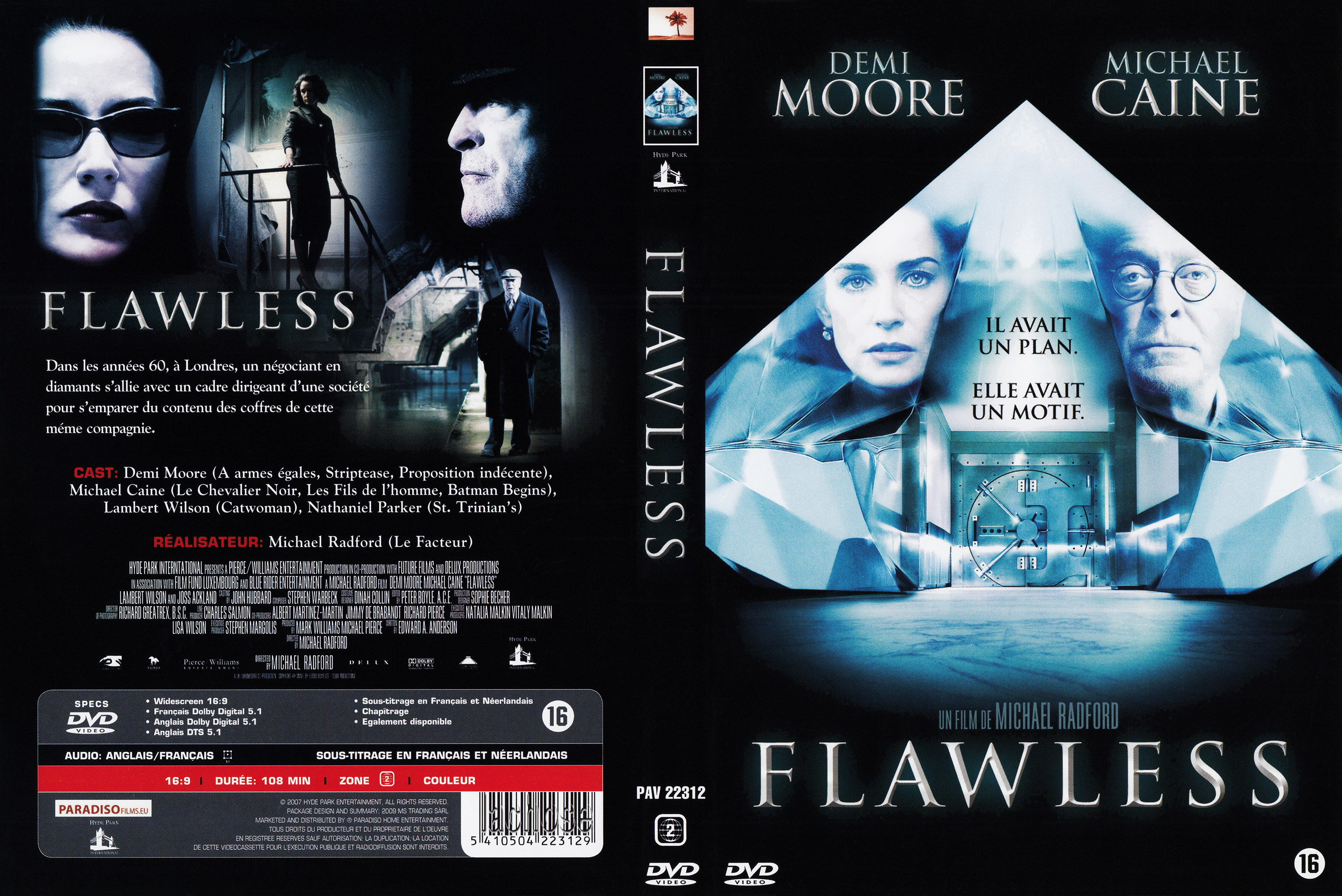 Jaquette DVD Flawless - Le casse du sicle