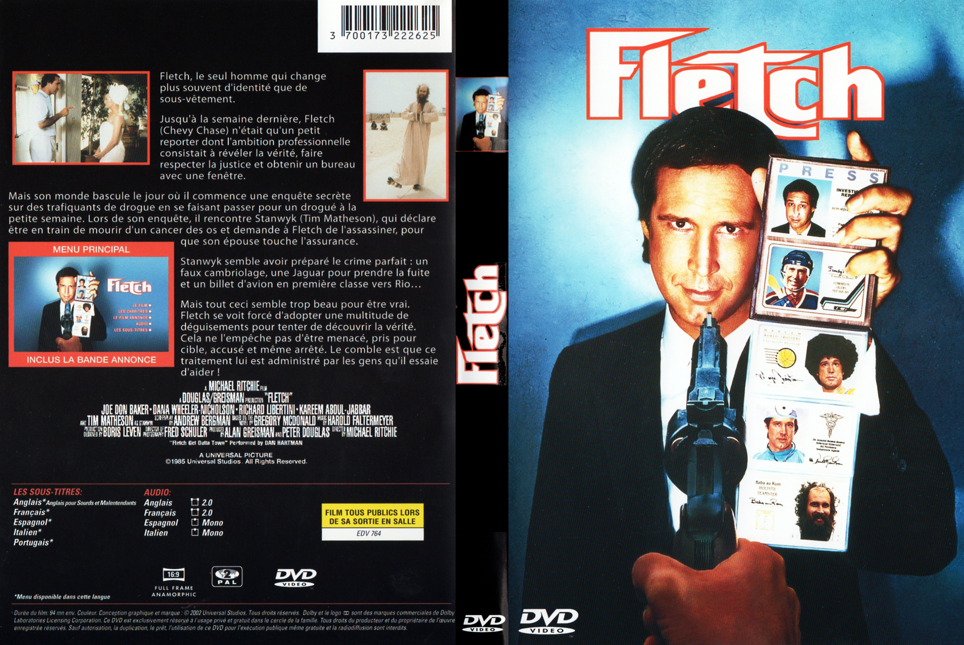 Jaquette DVD Fletch