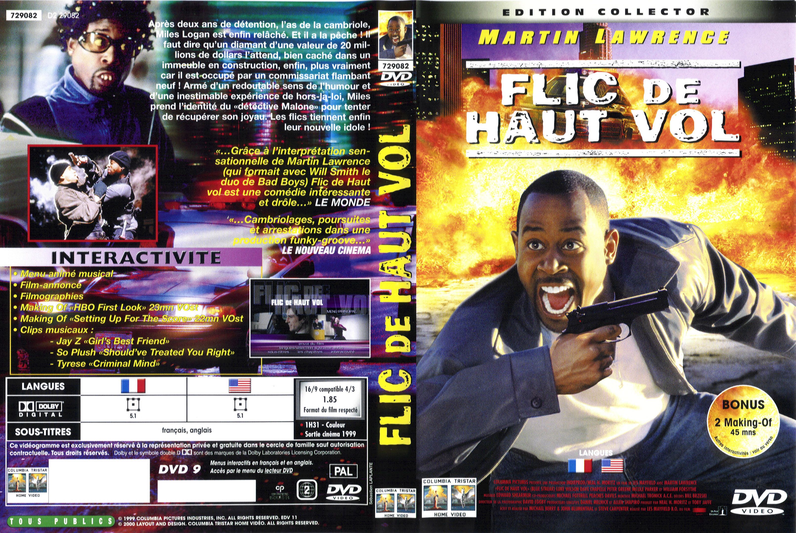 Jaquette DVD Flic de haut vol