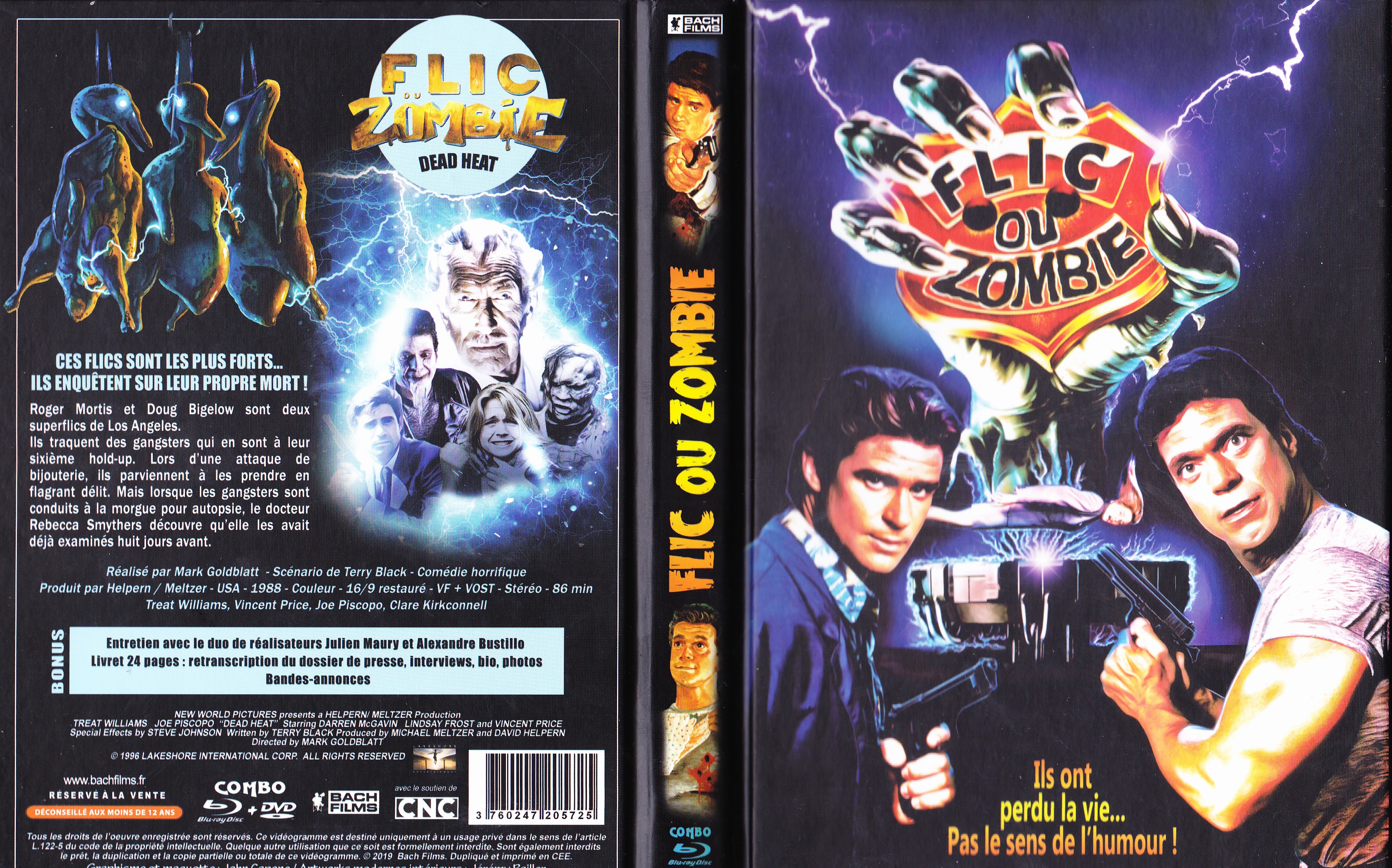 Jaquette DVD Flic ou Zombie (BLU-RAY)