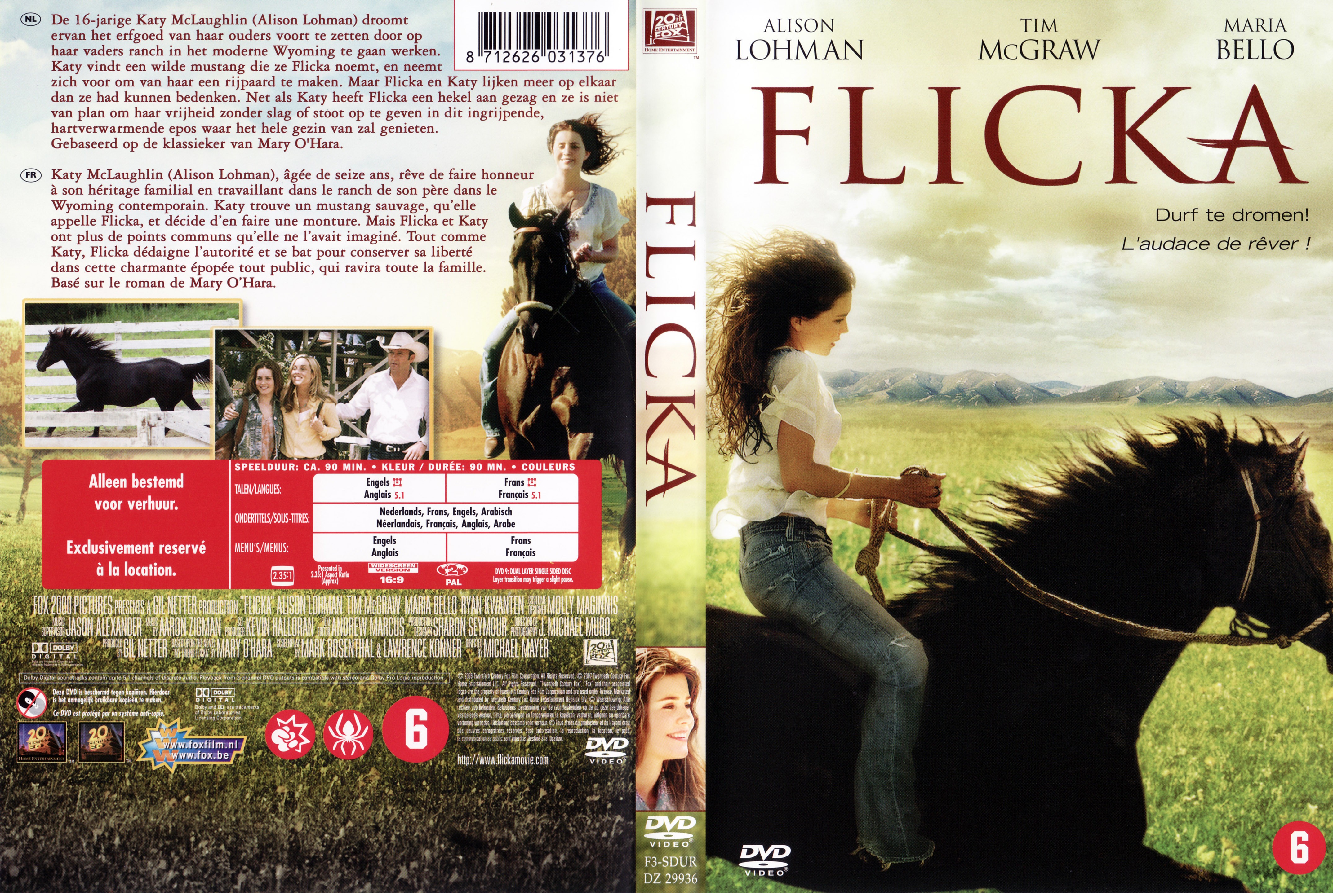 Jaquette DVD Flicka