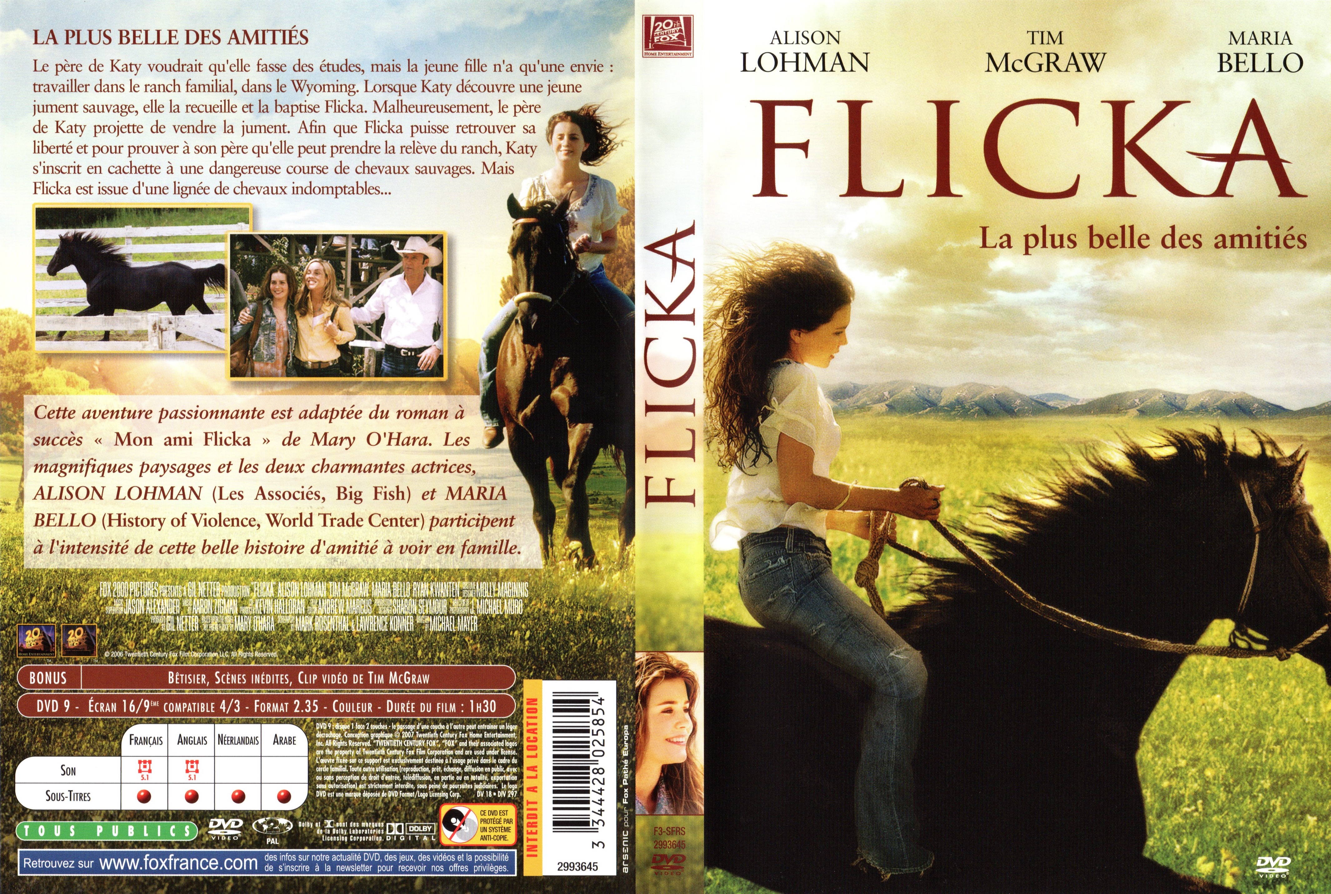 Jaquette DVD Flicka v2