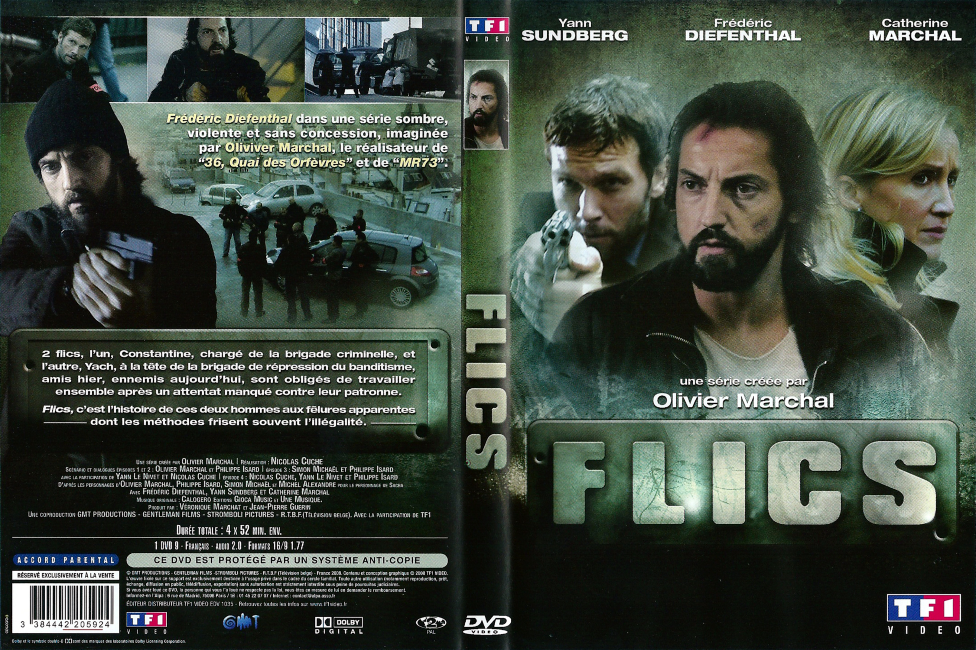 Jaquette DVD Flics Saison 1