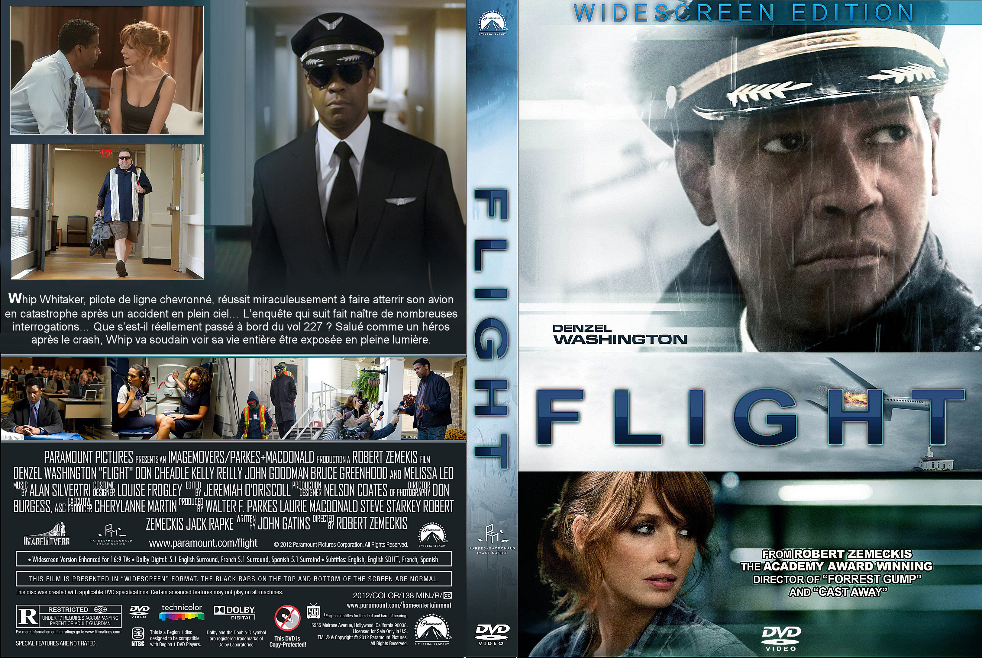 Jaquette DVD Flight custom v2