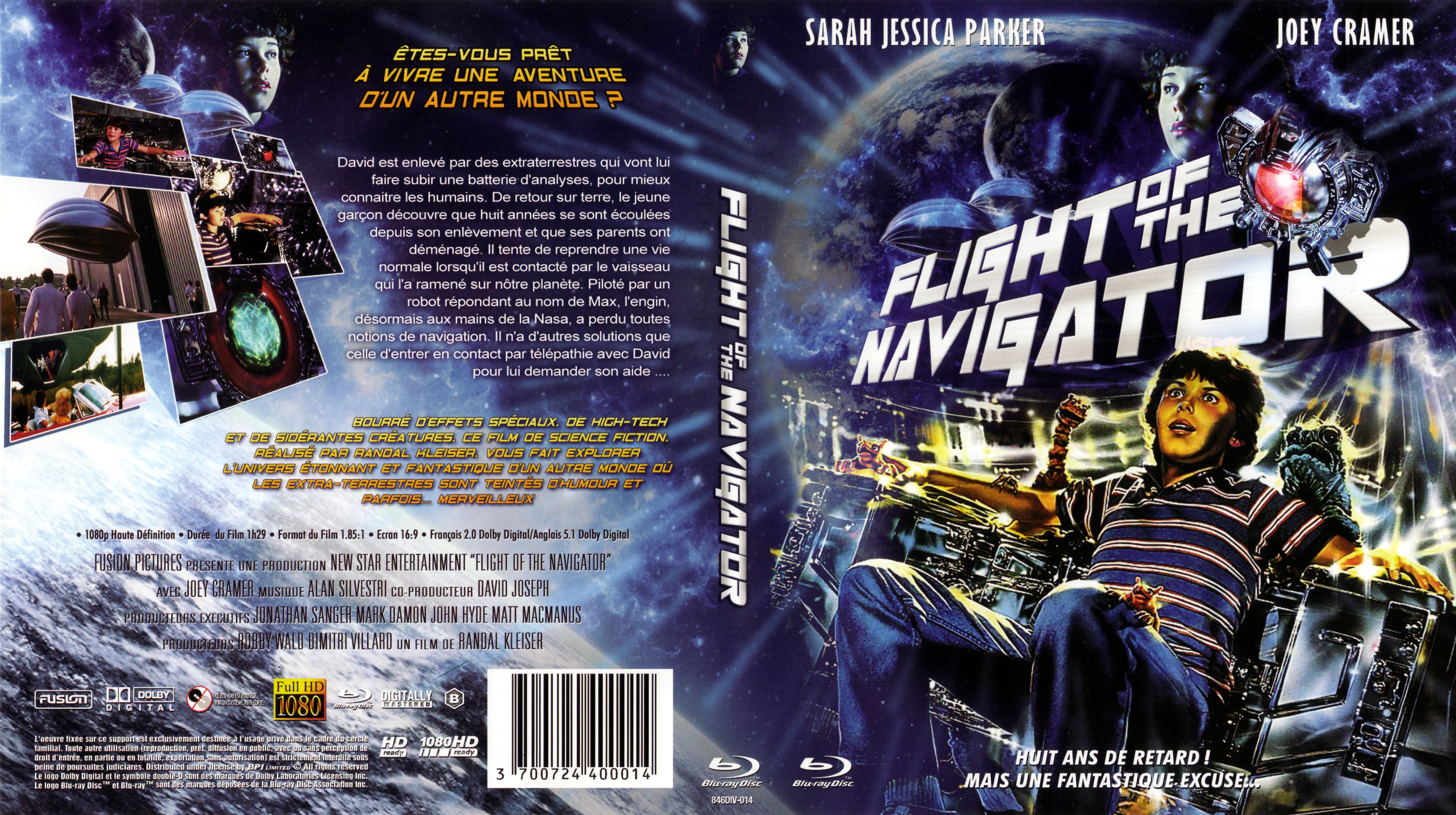 Jaquette DVD Flight of the navigator (BLU-RAY)
