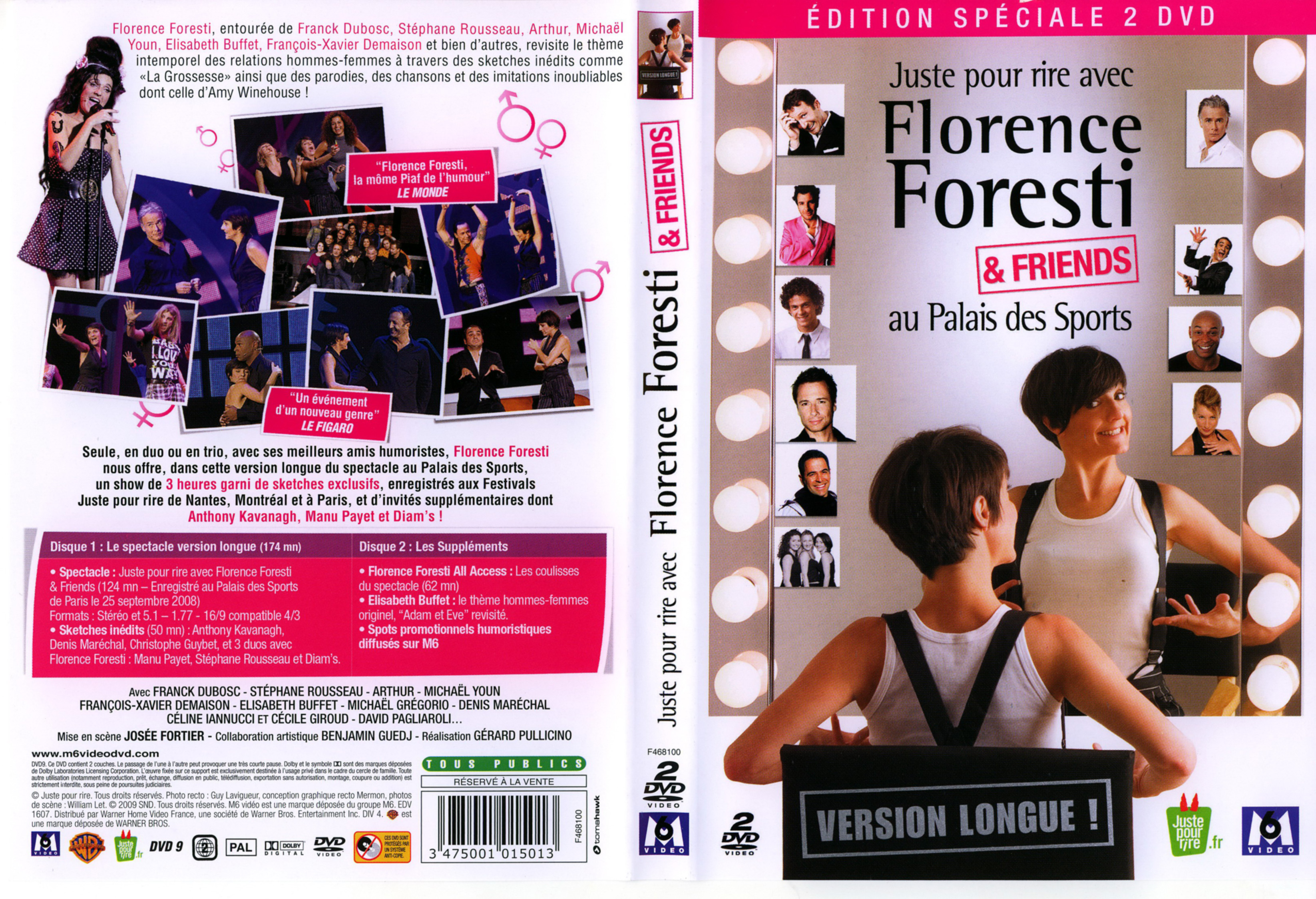 Jaquette DVD Florence Foresti and friends