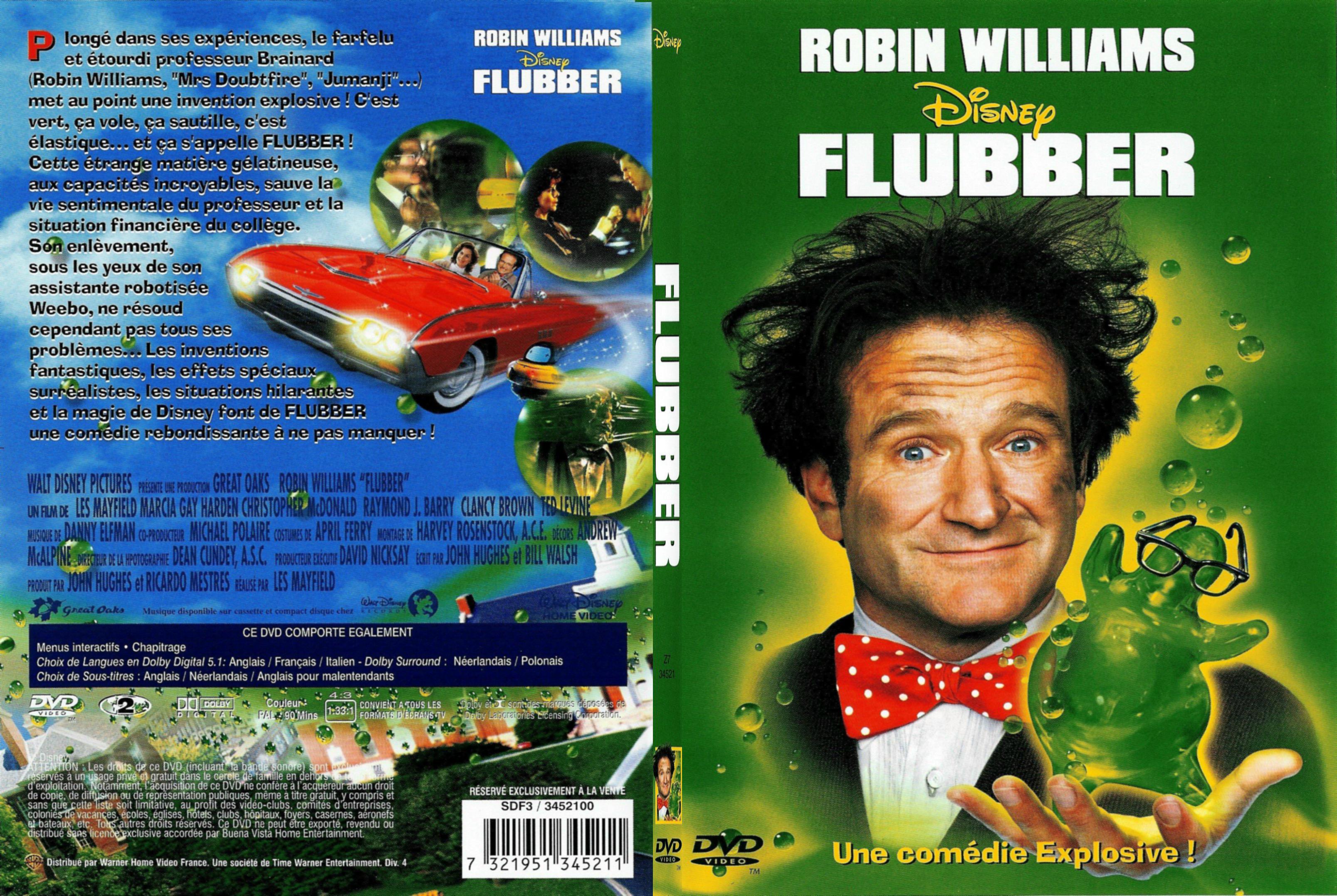 Jaquette DVD Flubber - SLIM