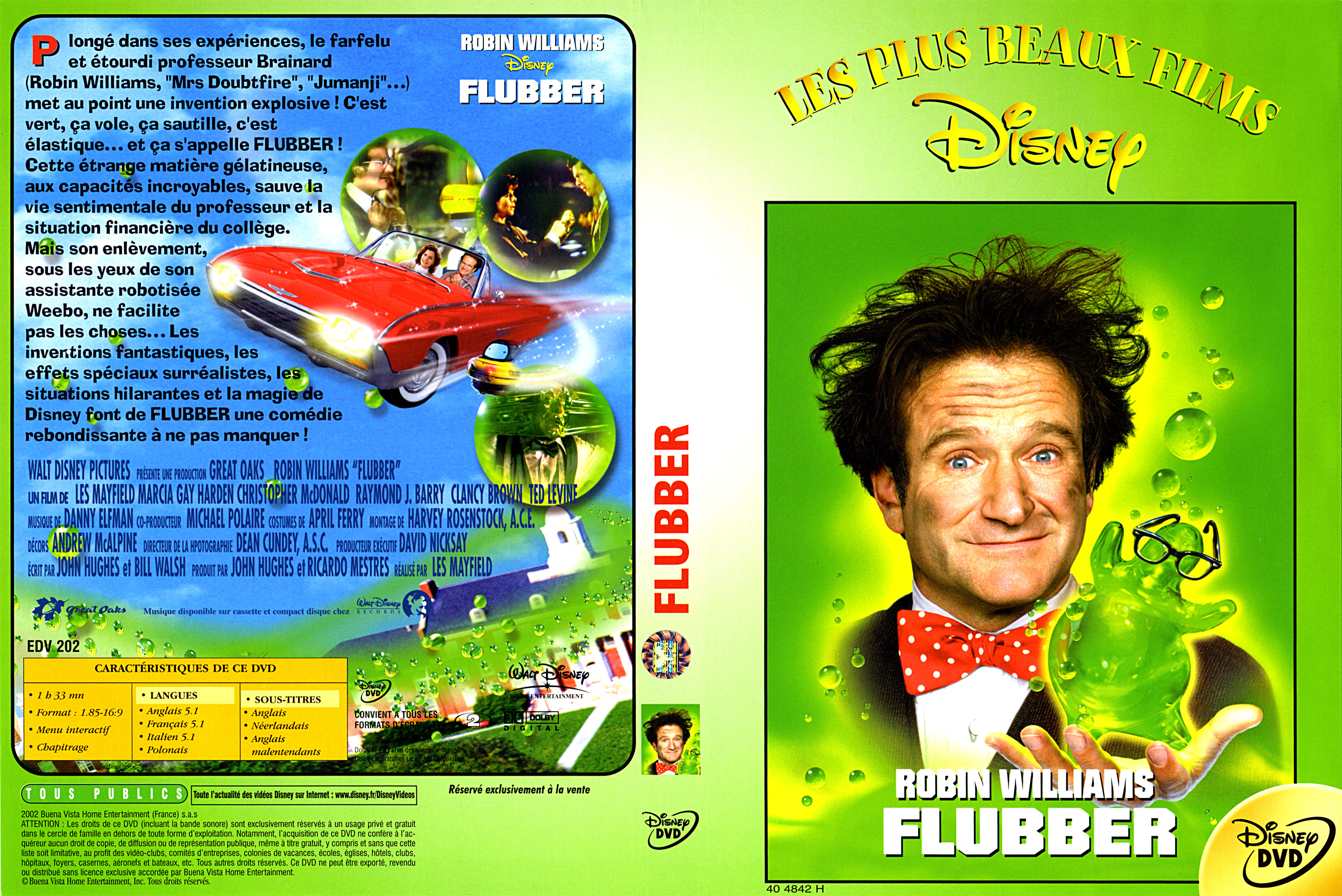 Jaquette DVD Flubber v2