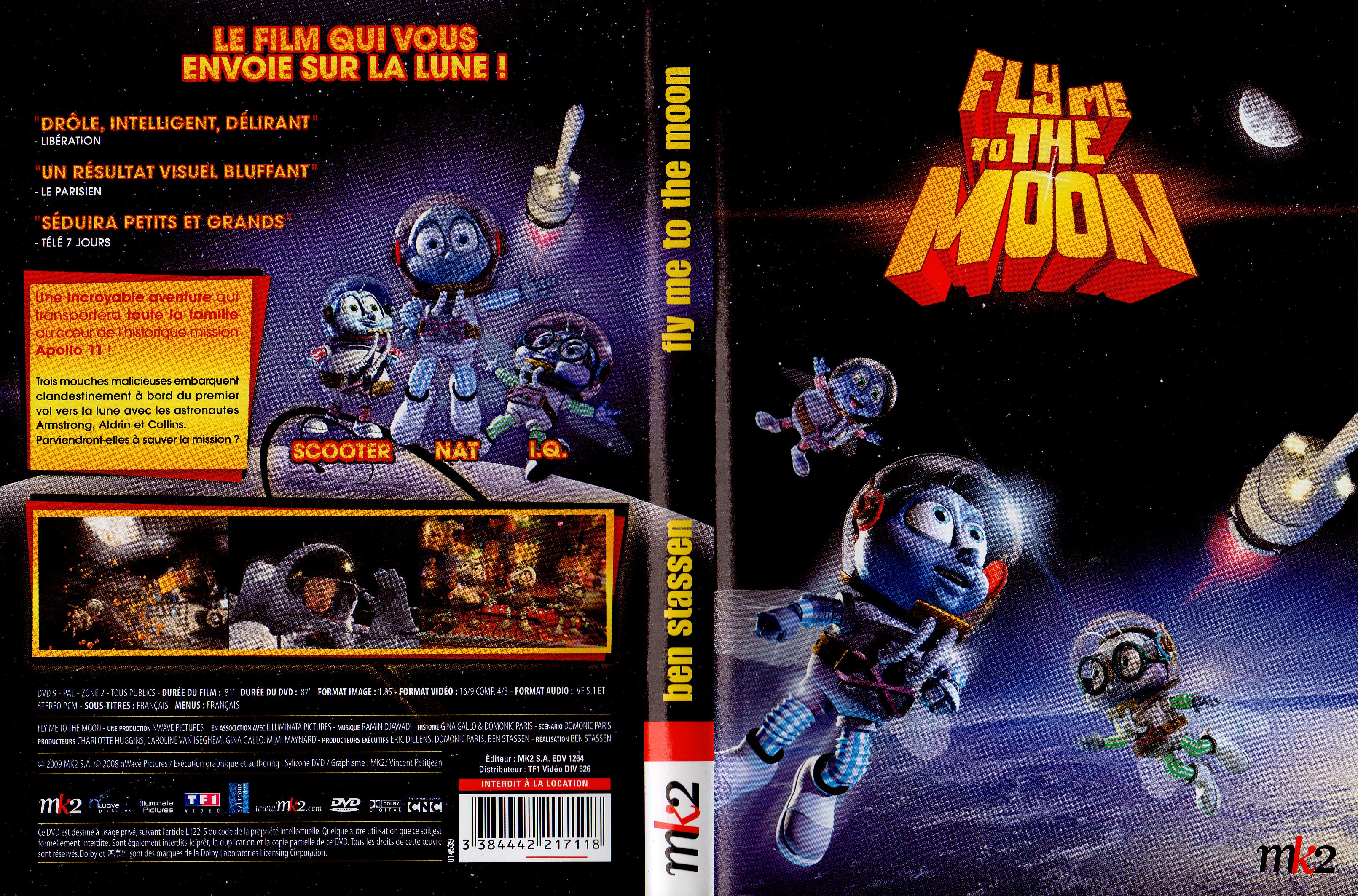 Jaquette DVD Fly me to the moon