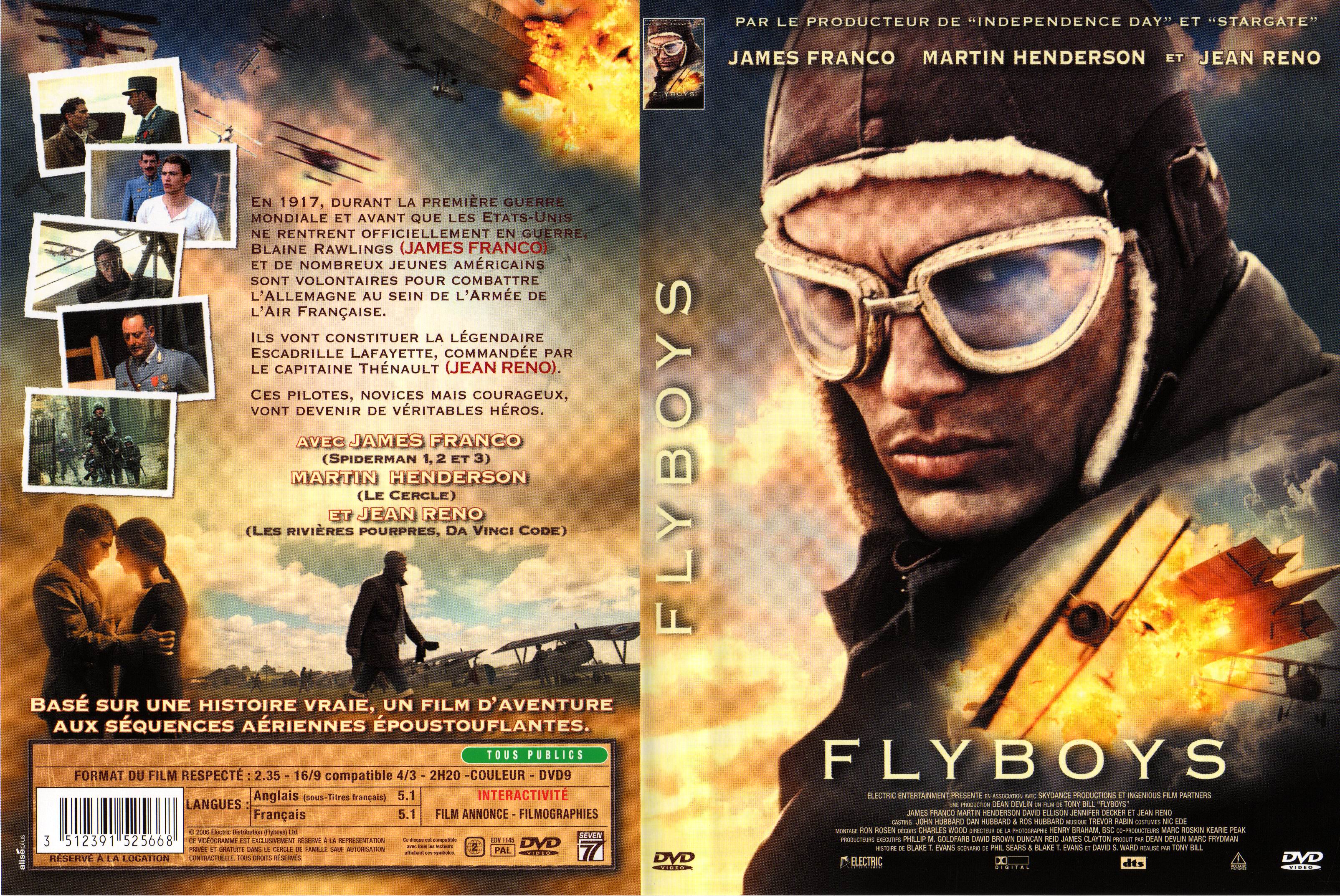 Jaquette DVD Flyboys