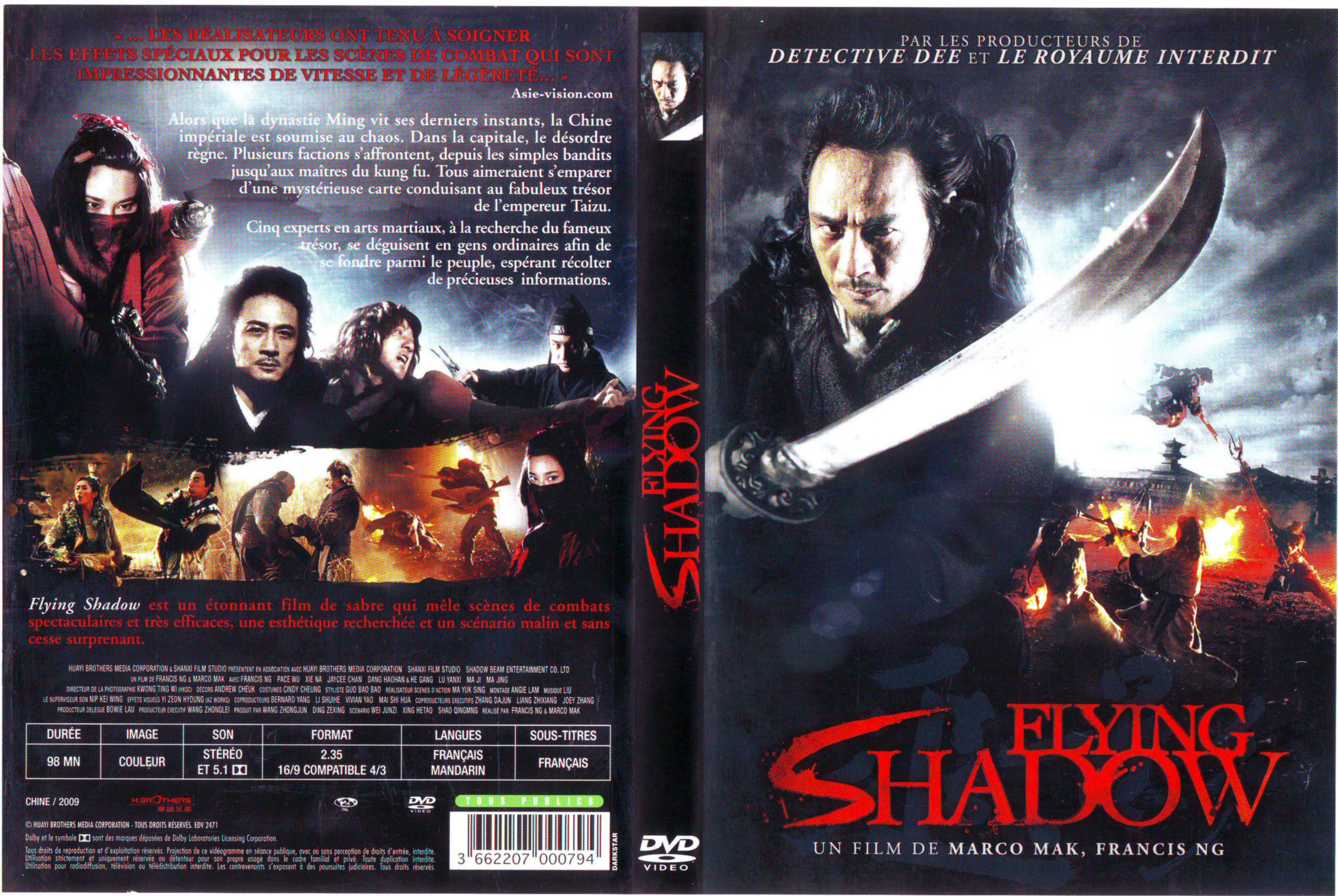 Jaquette DVD Flying Shadow