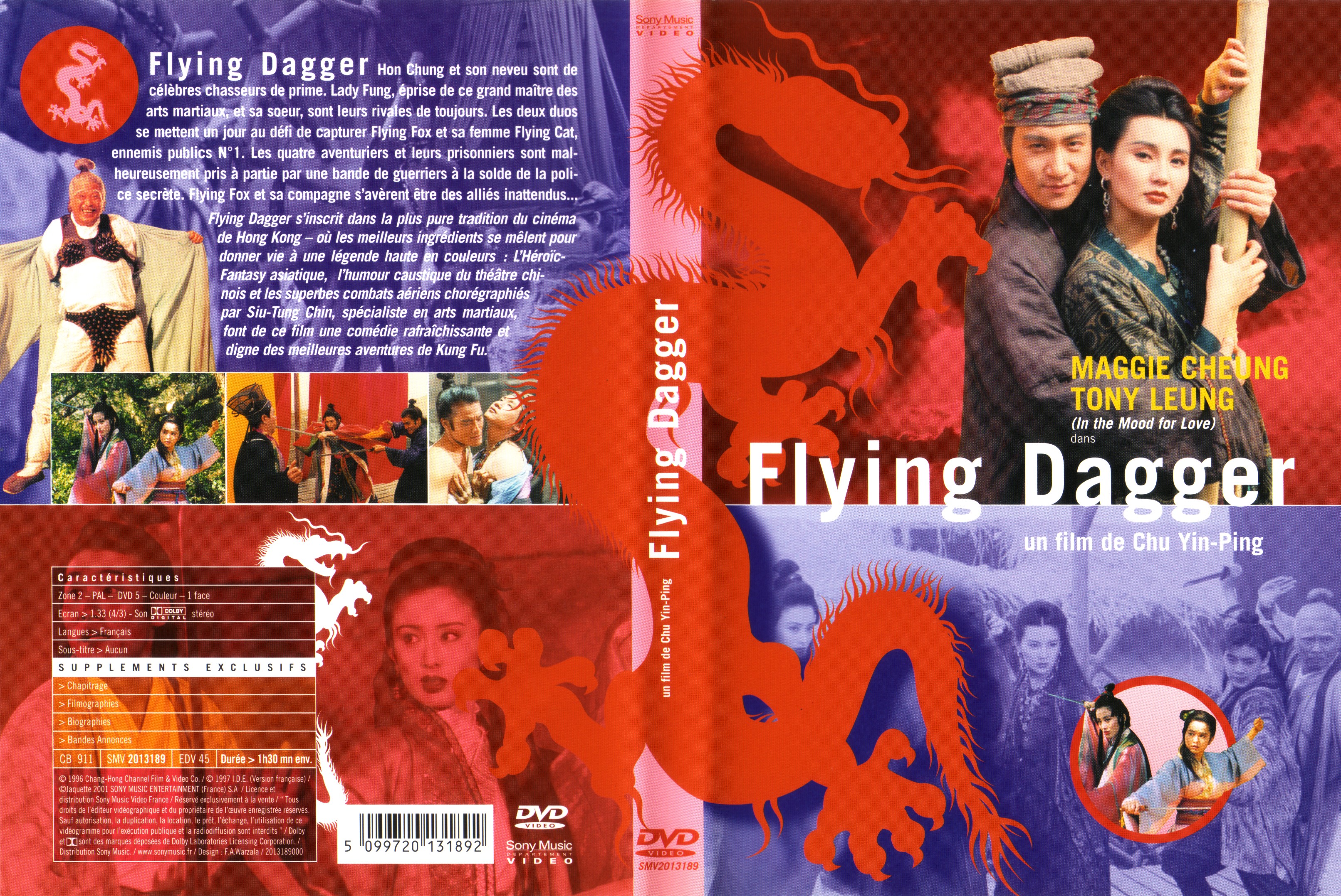 Jaquette DVD Flying dagger