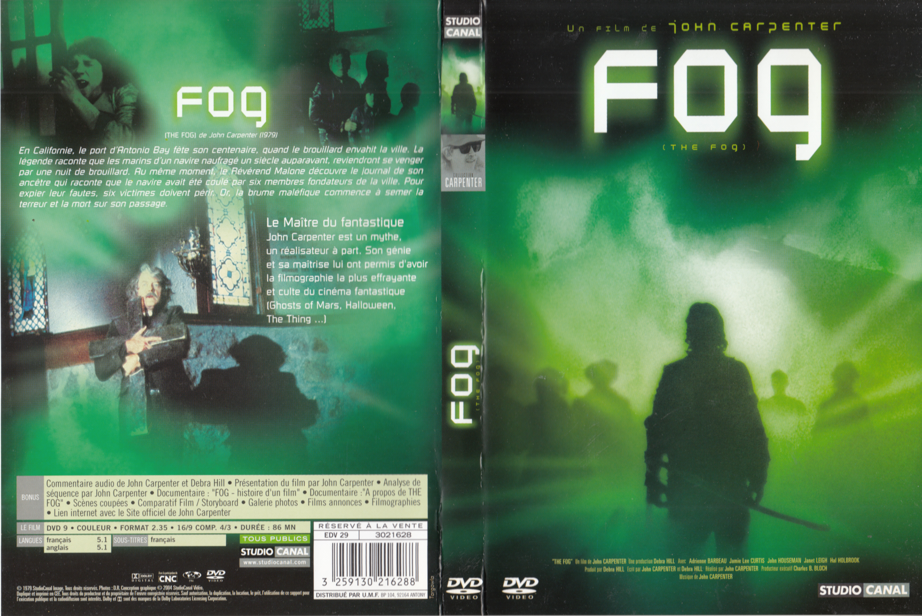 Jaquette DVD Fog v3