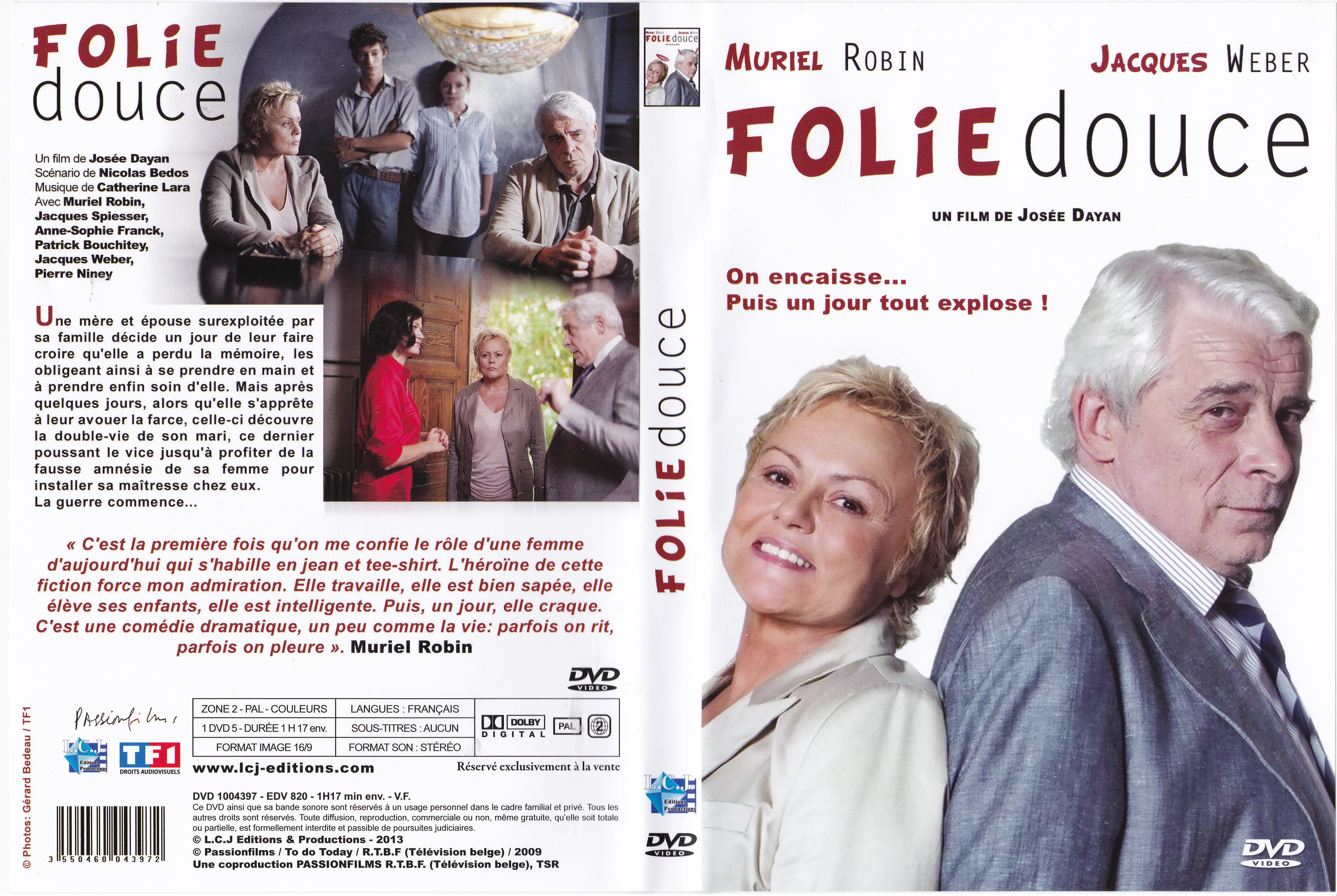 Jaquette DVD Folie Douce