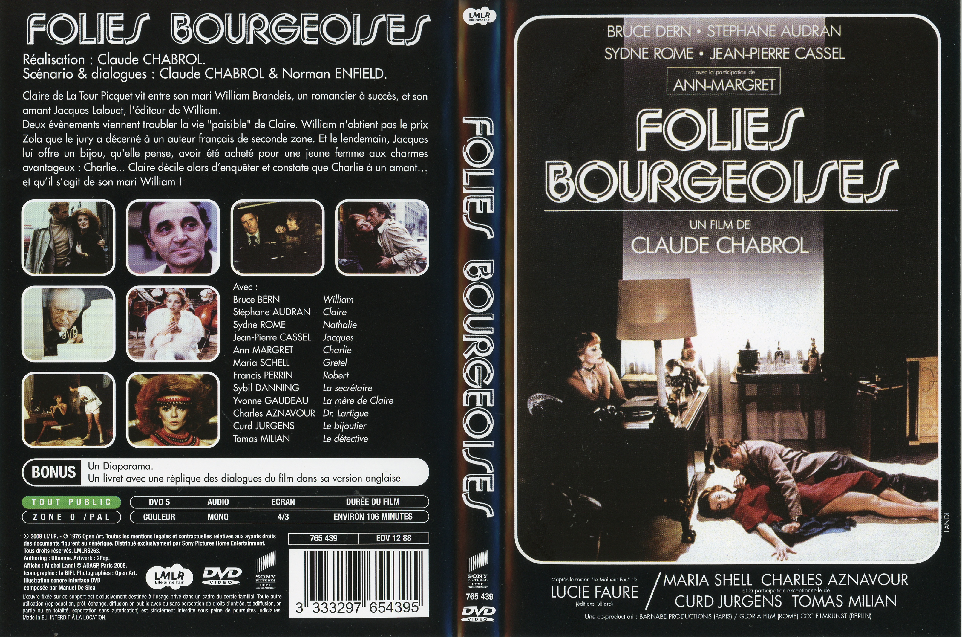 Jaquette DVD Folies bourgeoises