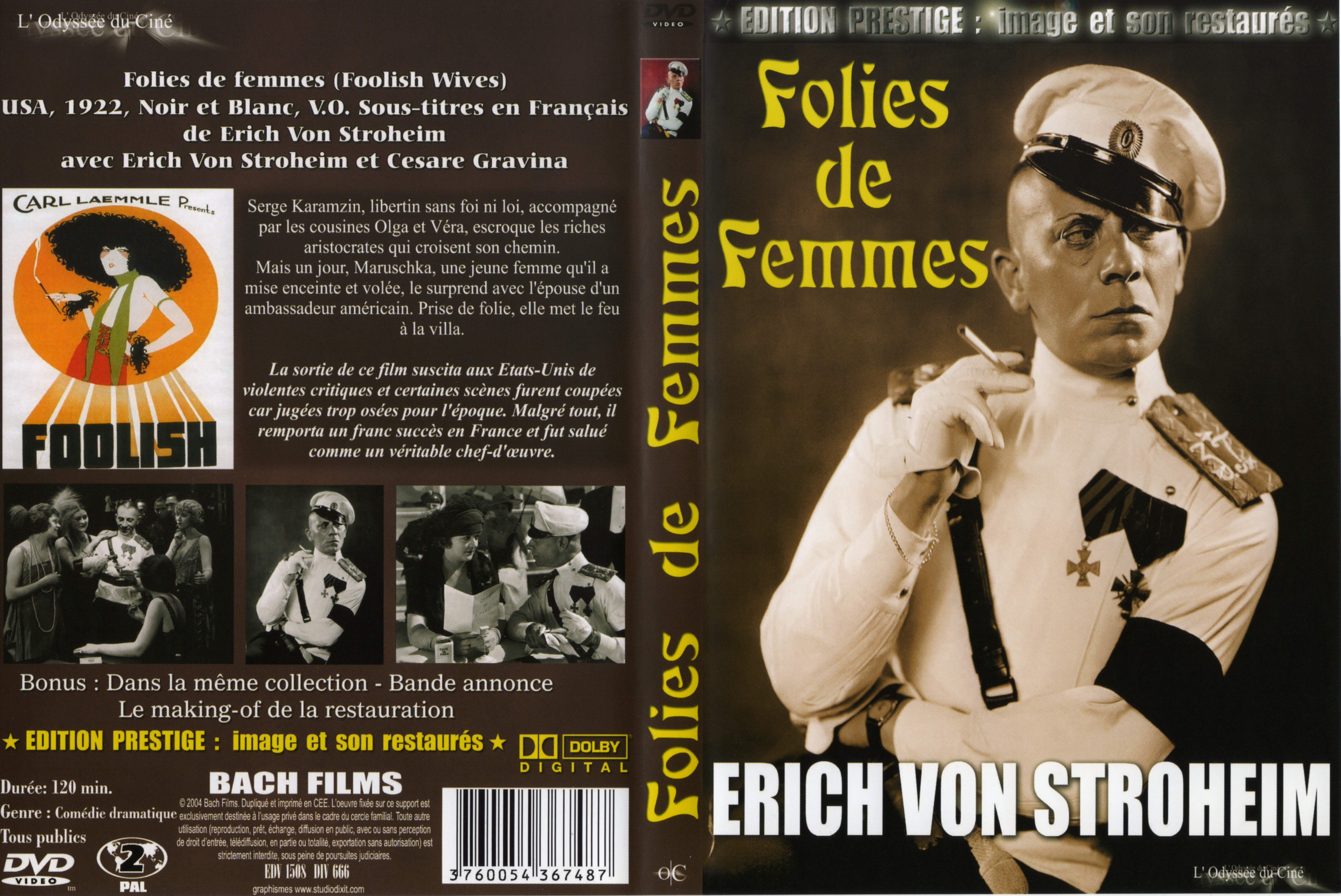 Jaquette DVD Folies de femmes