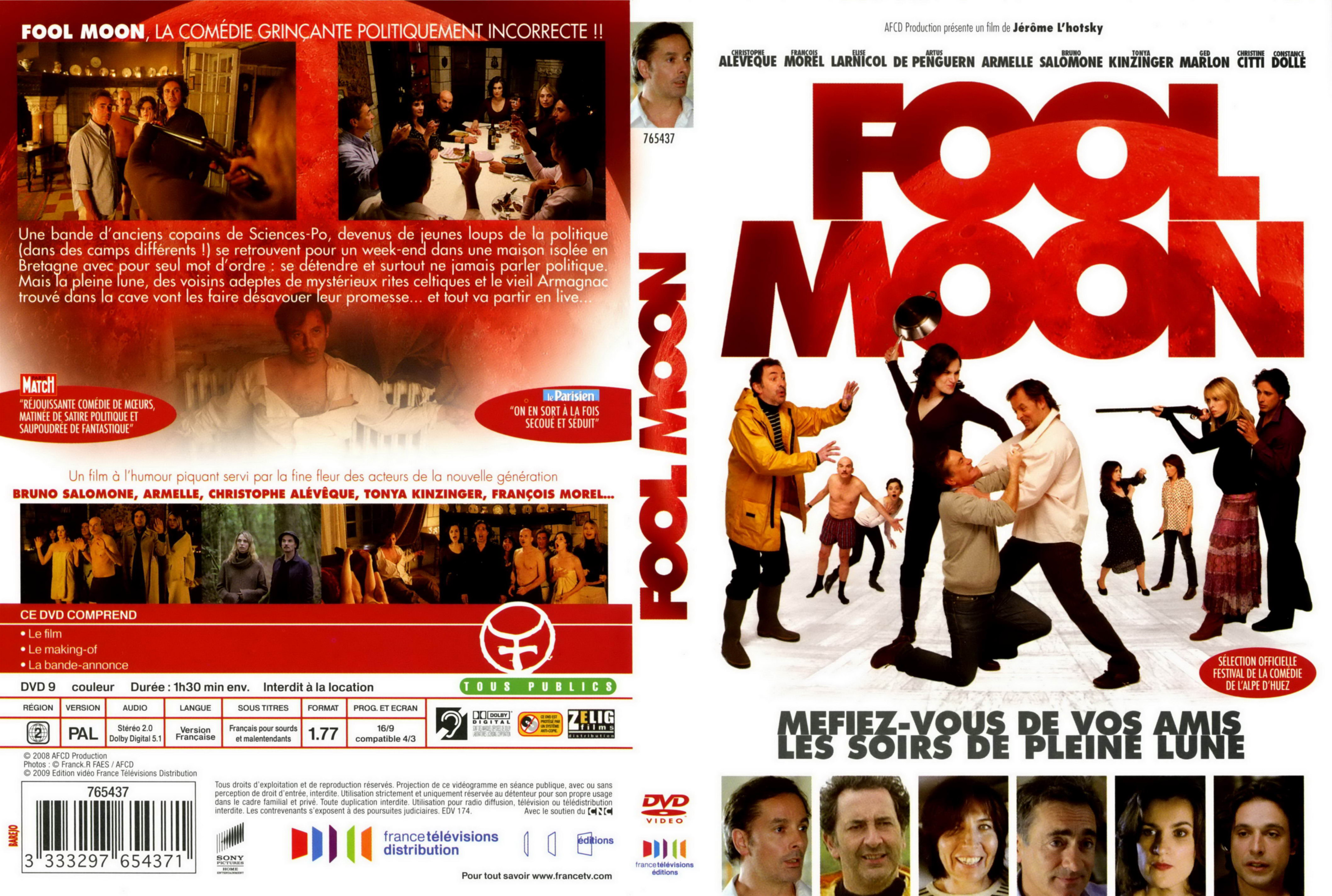 Jaquette DVD Fool moon
