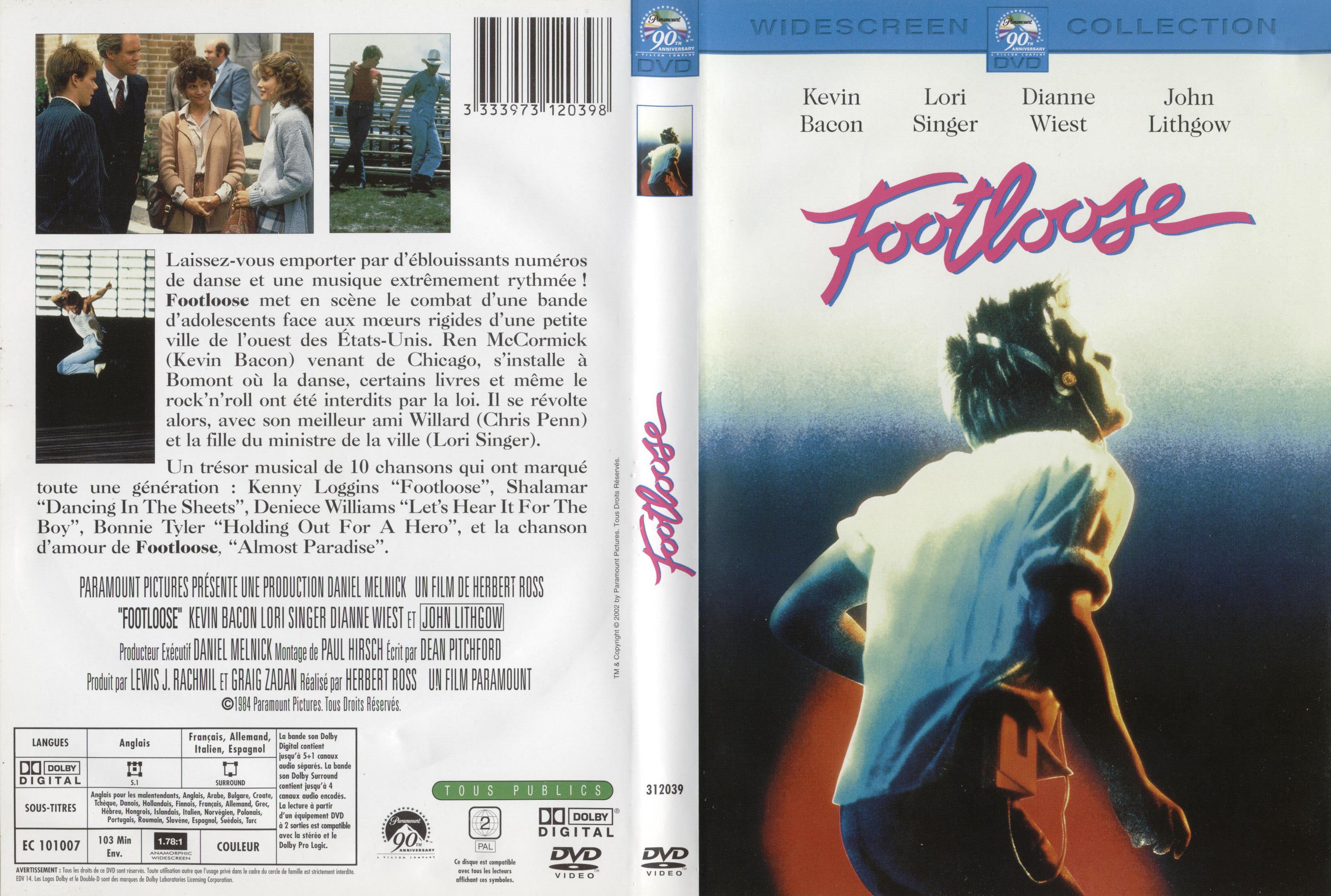 Jaquette DVD Footloose