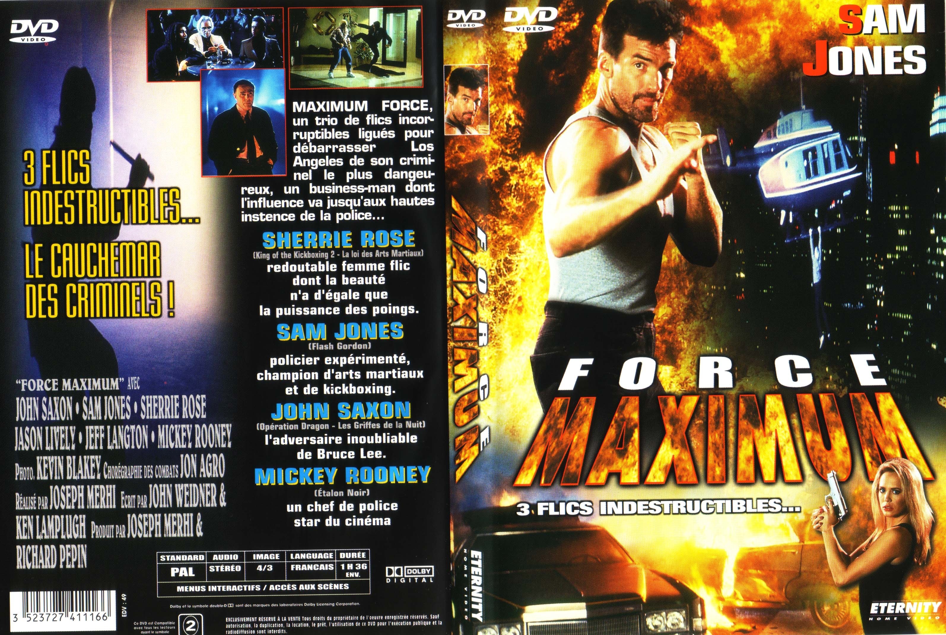 Jaquette DVD Force maximum