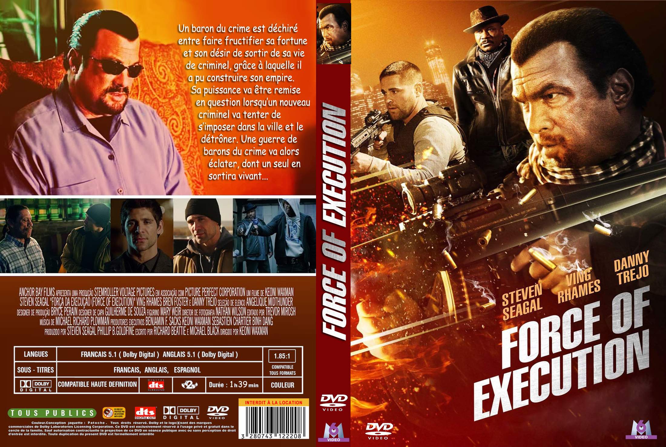 Jaquette DVD Force of Execution custom