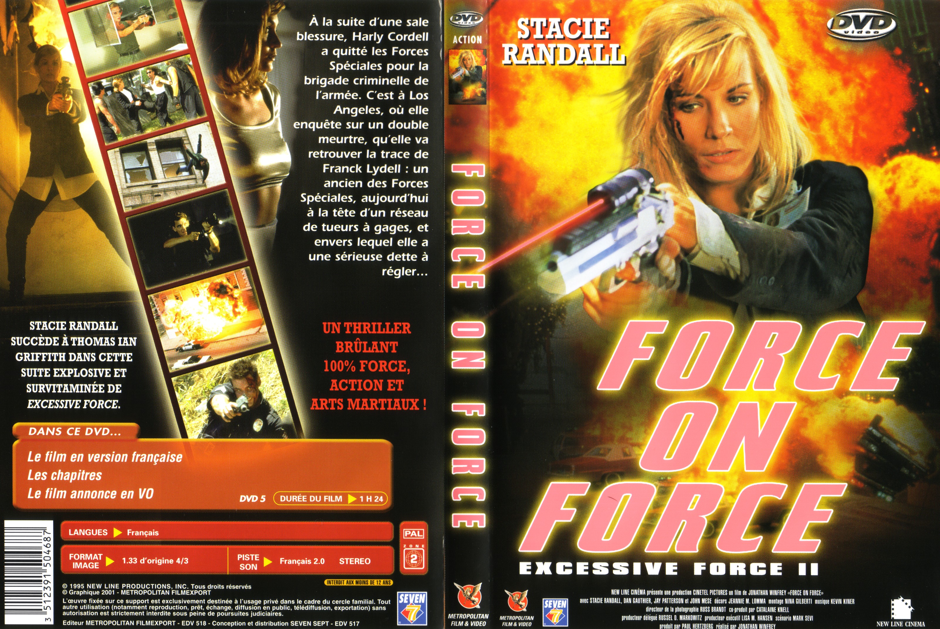 Jaquette DVD Force on force - Excessive force 2