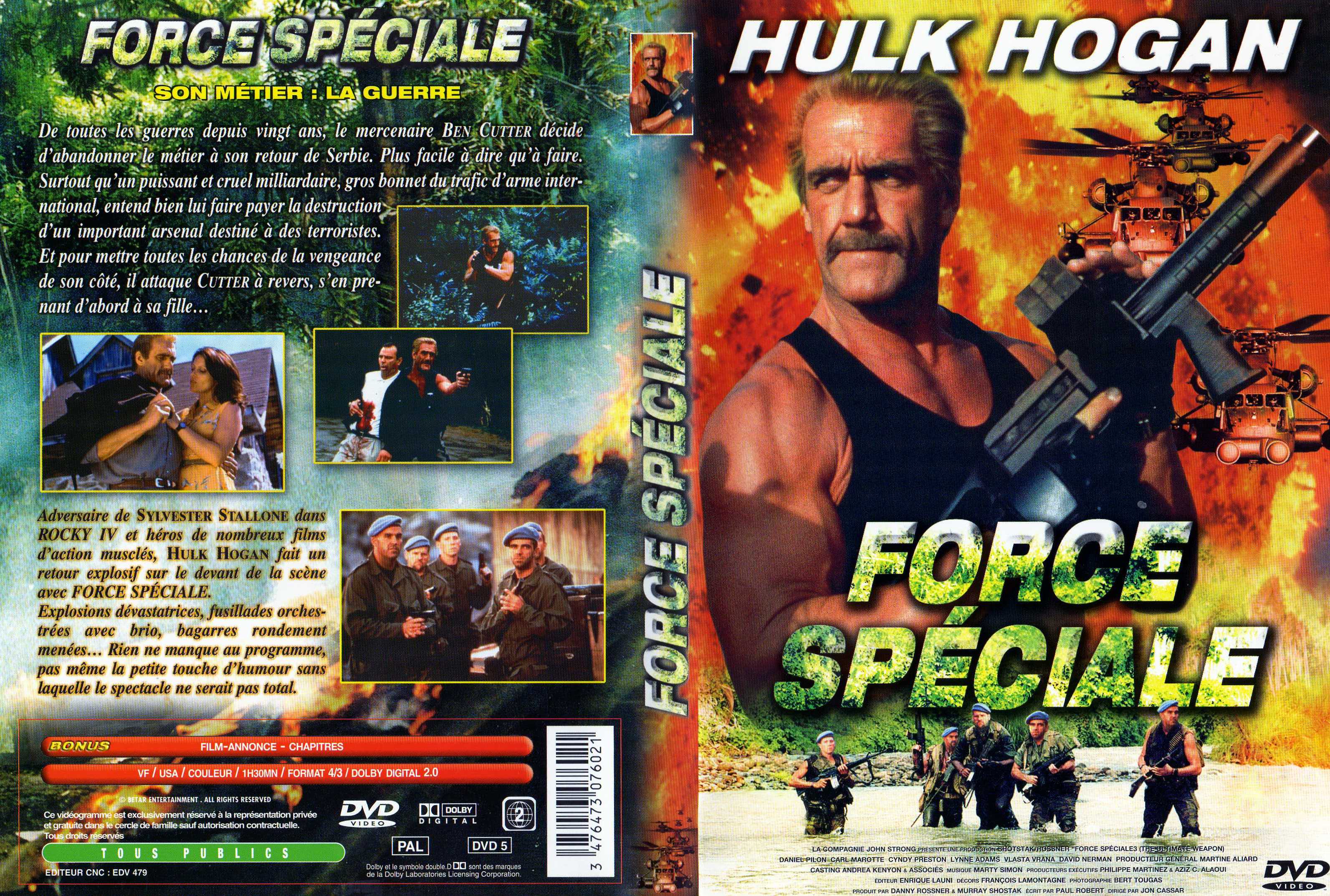 Jaquette DVD Force spciale