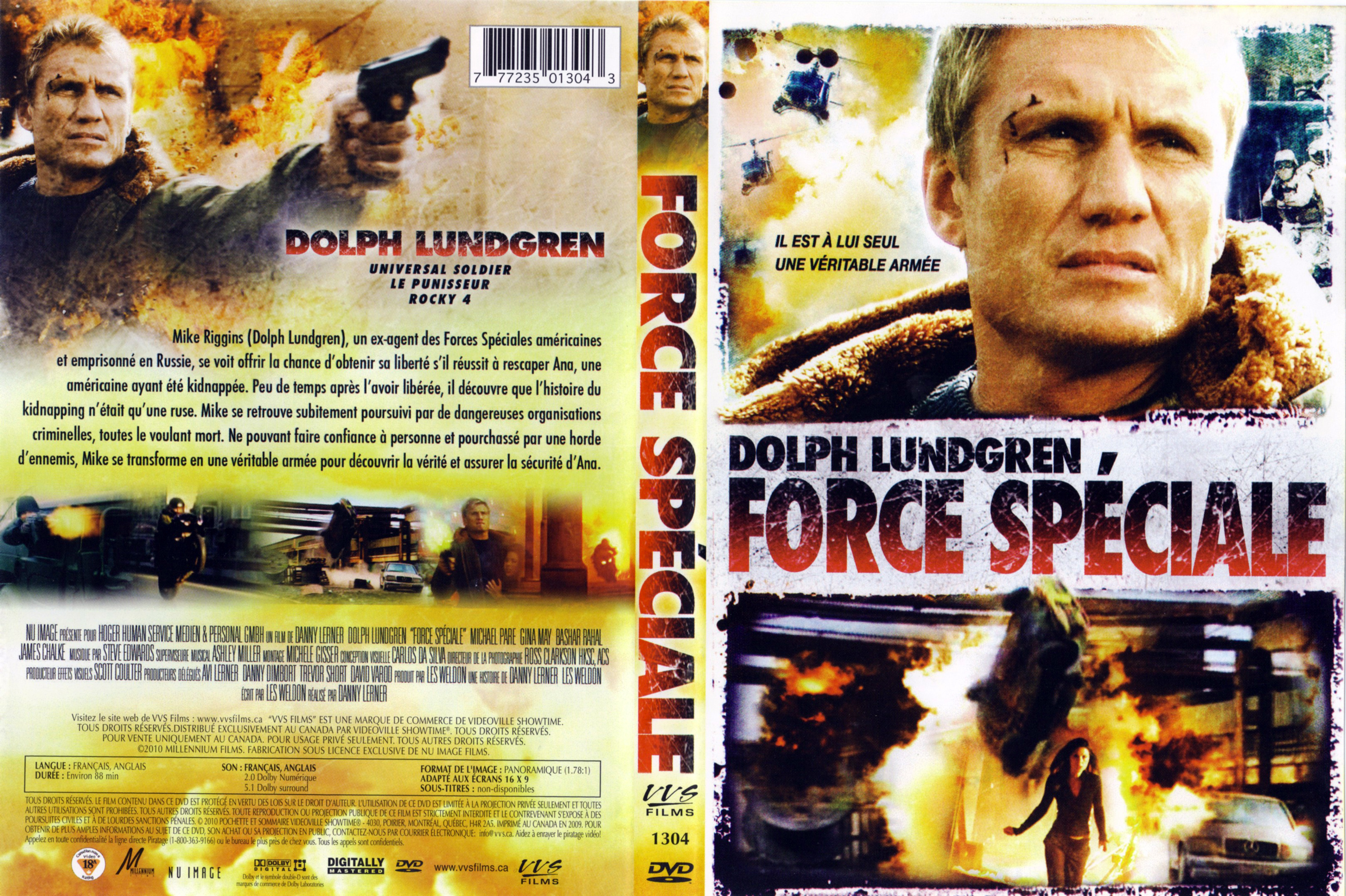 Jaquette DVD Force spciale (Dolph Lundgren)