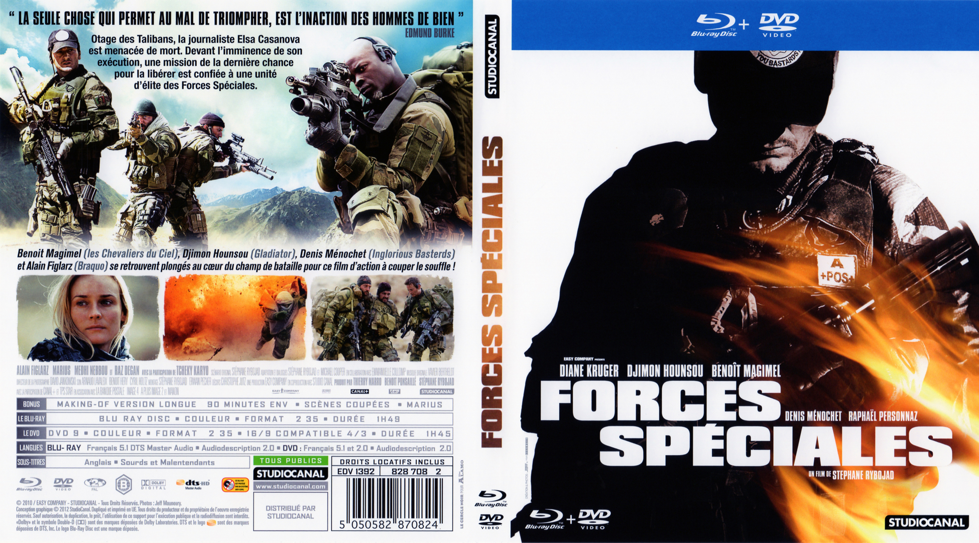 Jaquette DVD Forces Spciales (BLU-RAY)