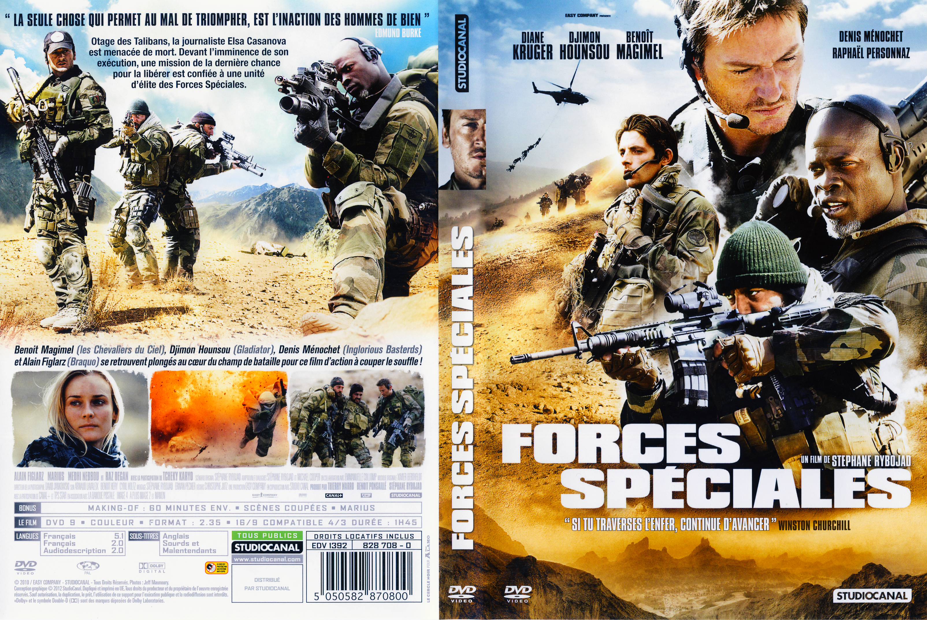 Jaquette DVD Forces spciales