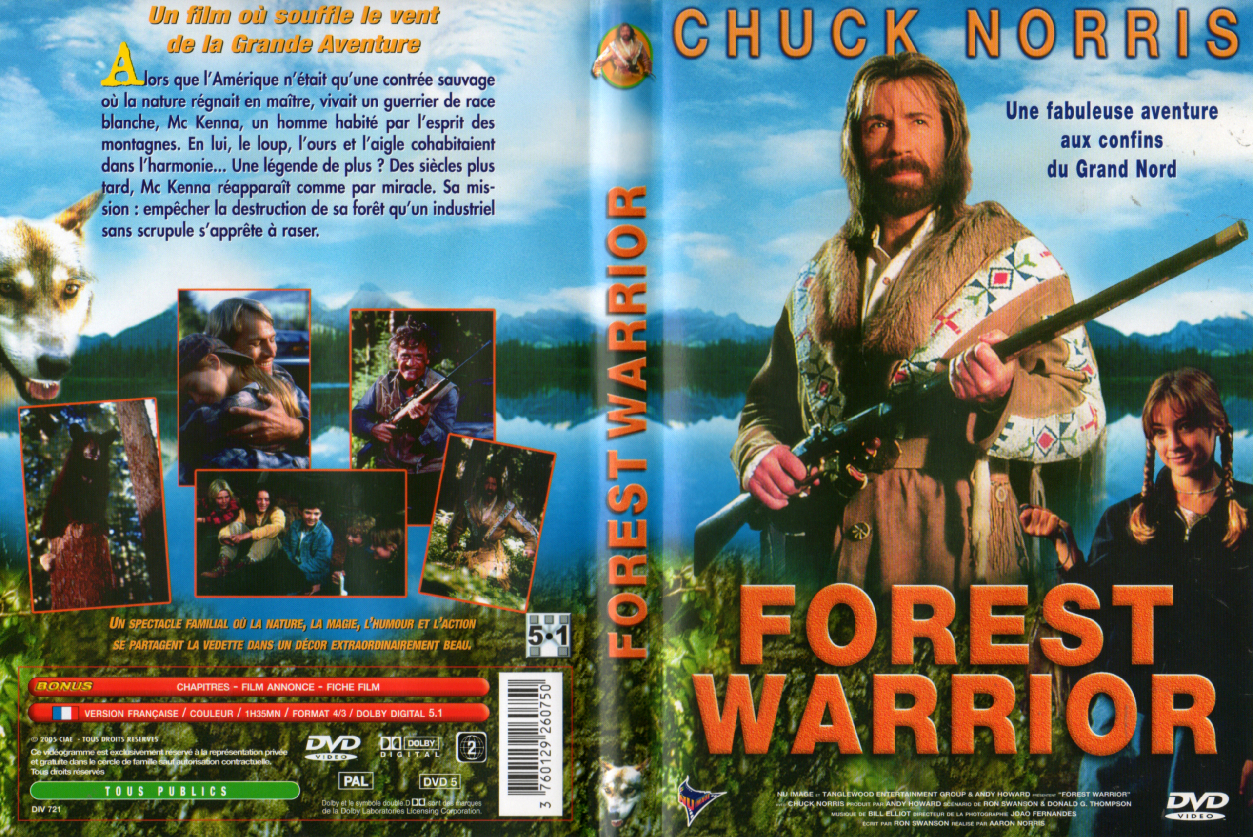 Jaquette DVD Forest Warrior v2