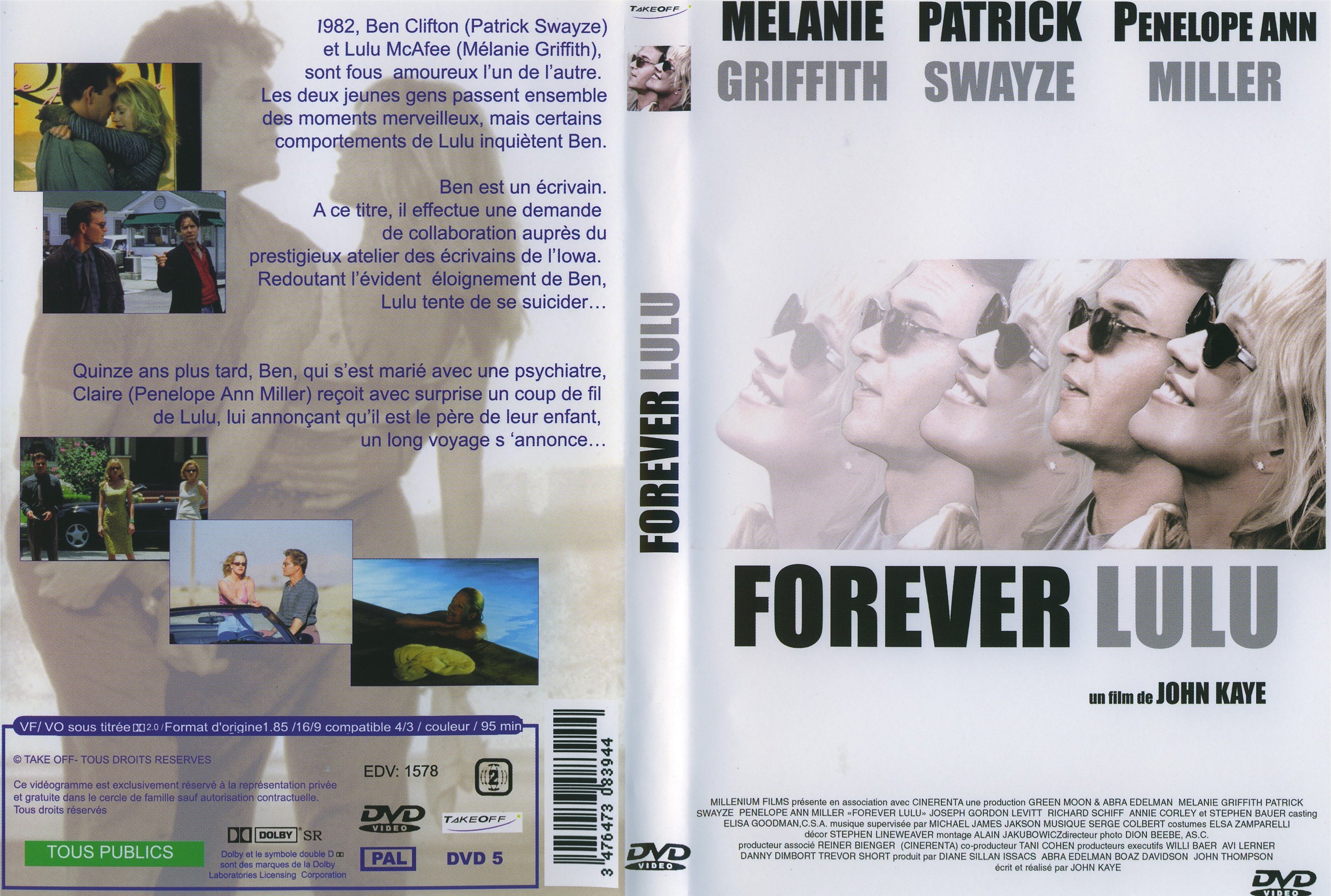 Jaquette DVD Forever Lulu