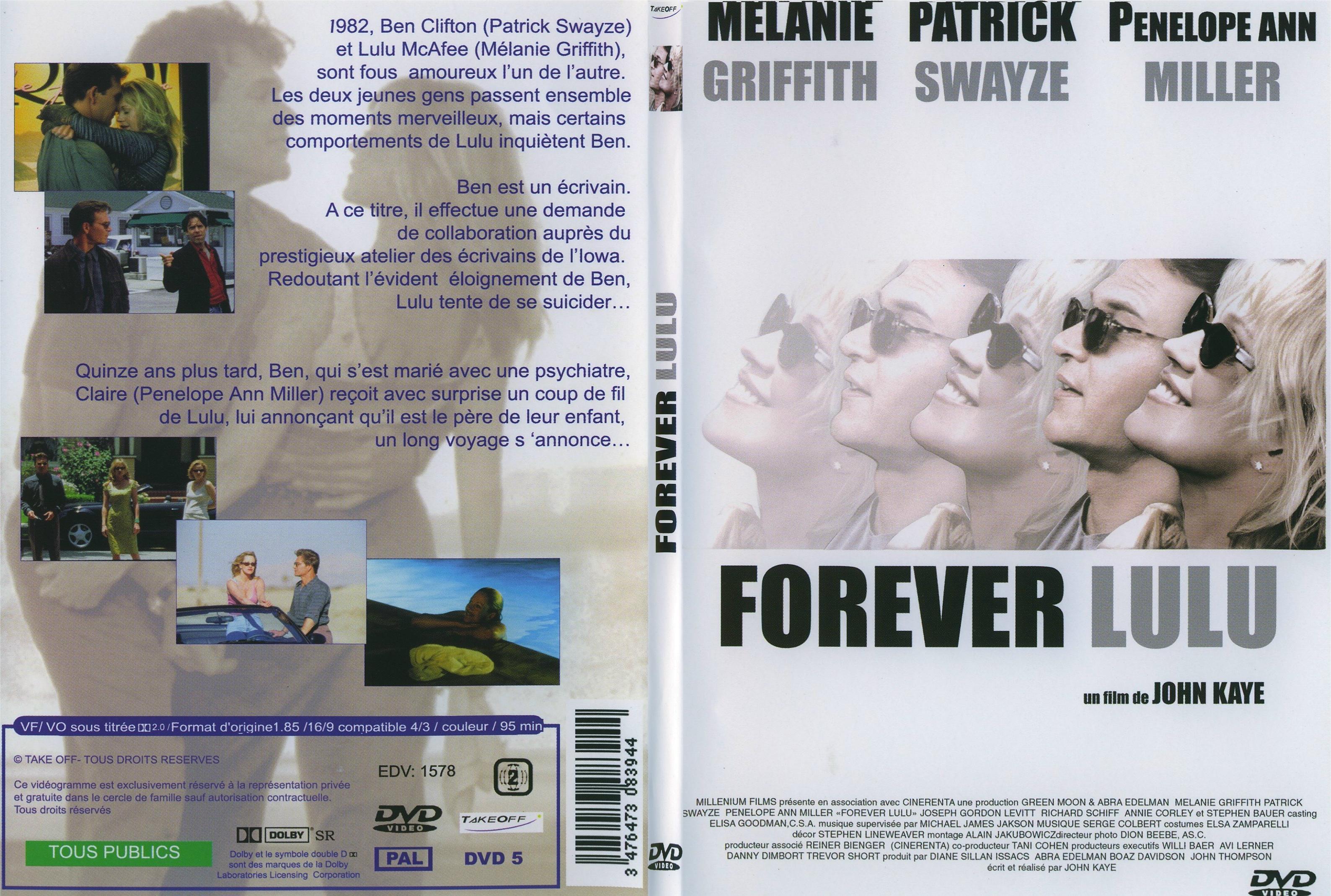 Jaquette DVD Forever Lulu - SLIM