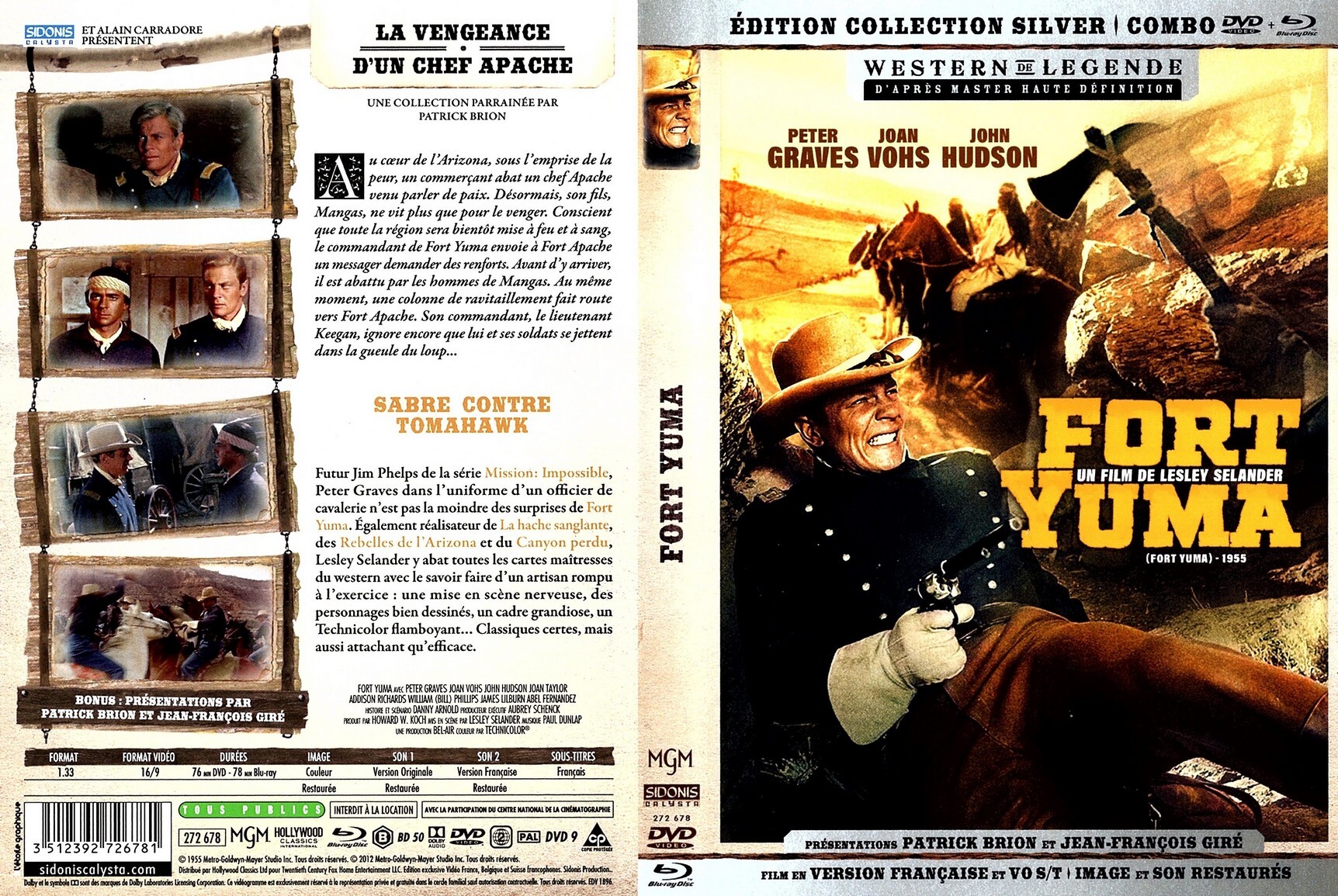 Jaquette DVD Fort Yuma v2