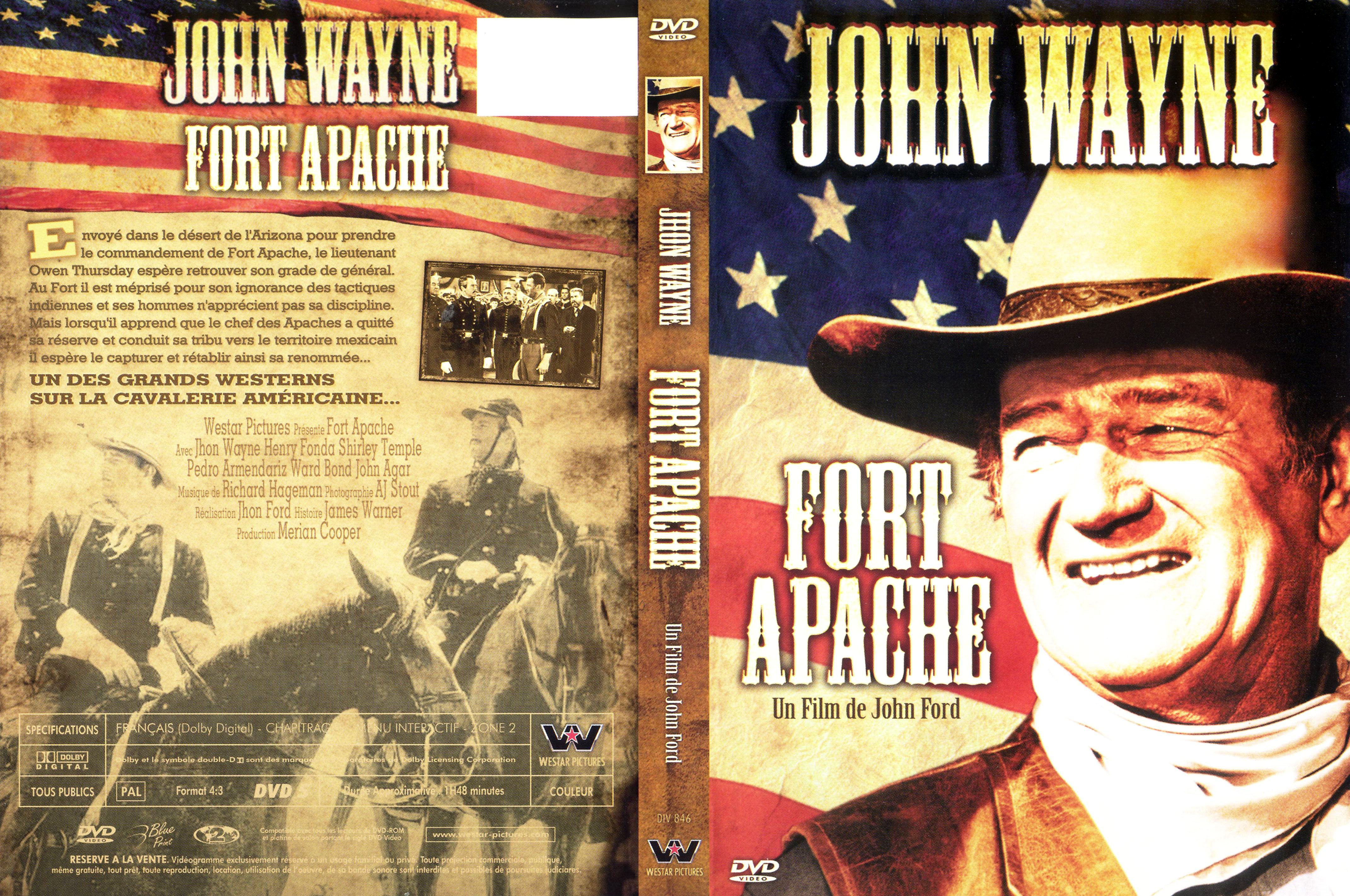 Jaquette DVD Fort apache