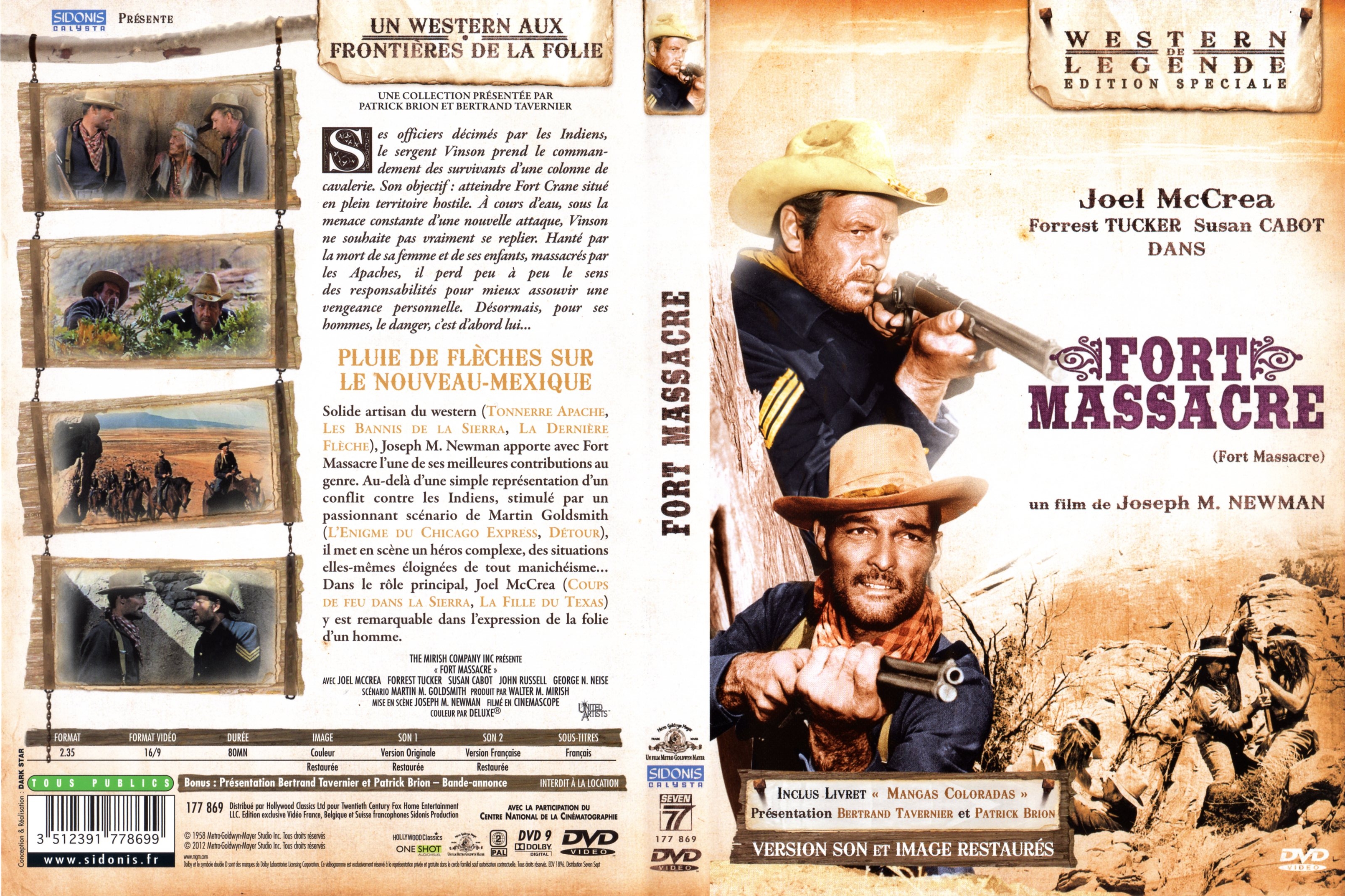 Jaquette DVD Fort massacre