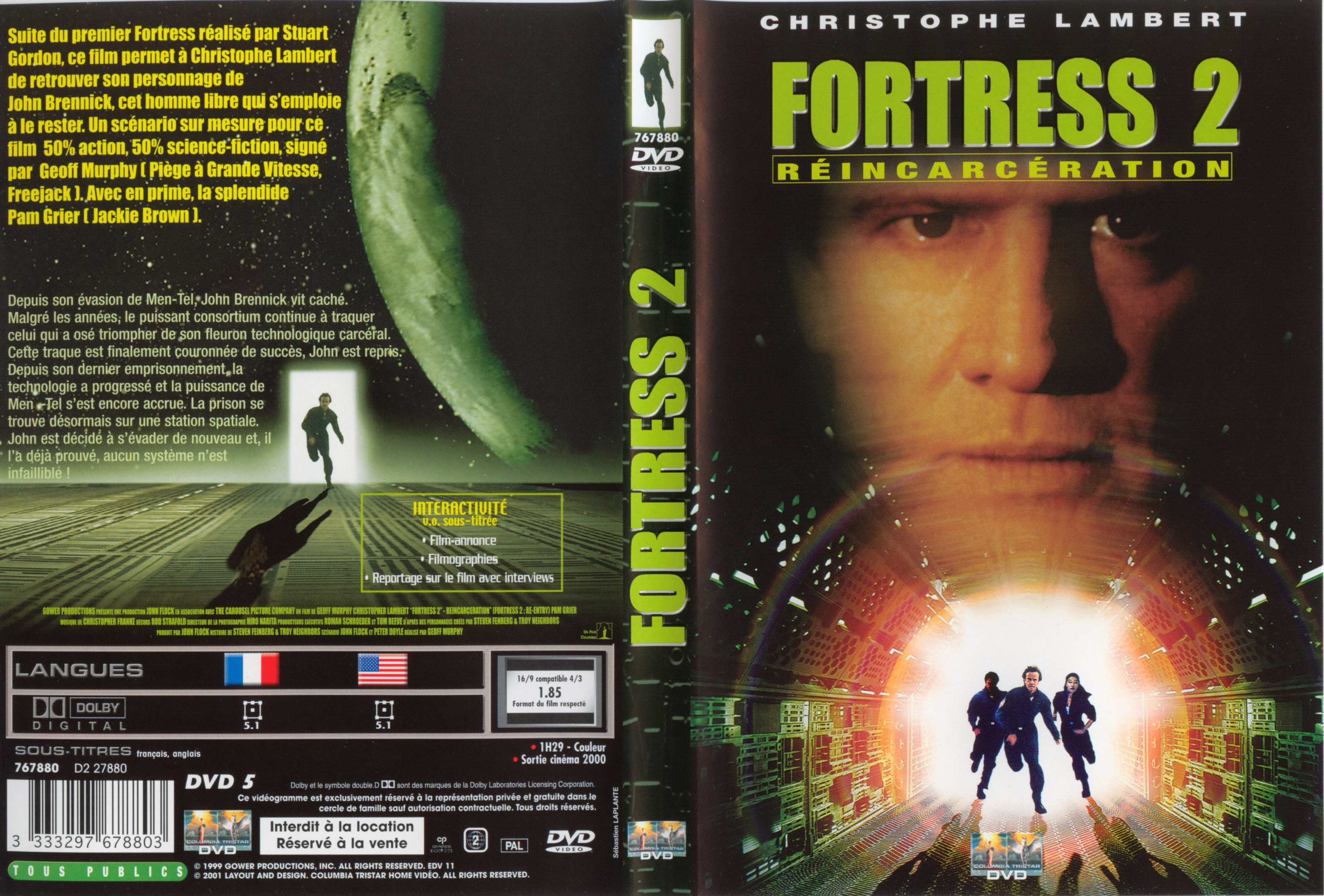 Jaquette DVD Fortress 2