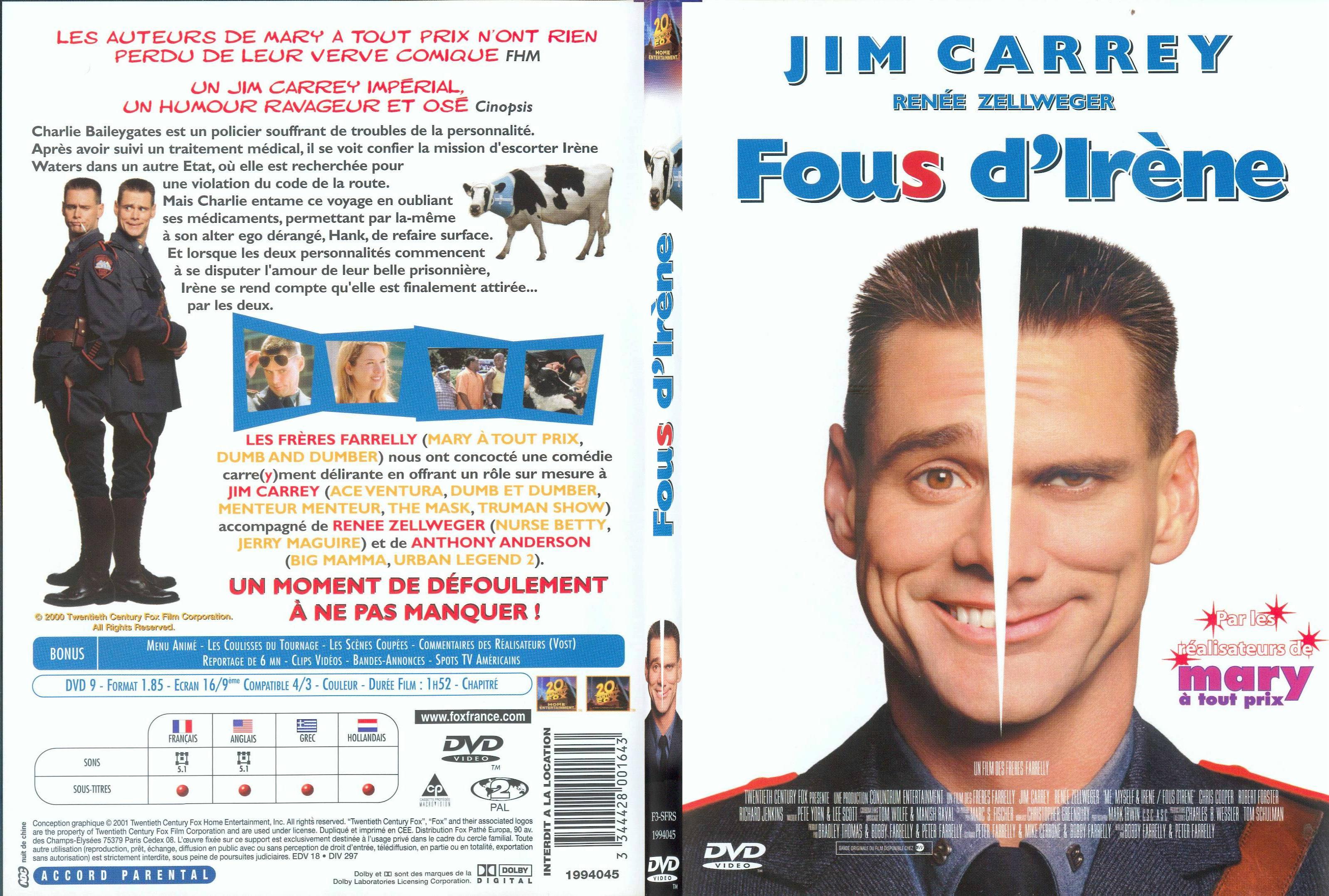 Jaquette DVD Fou d