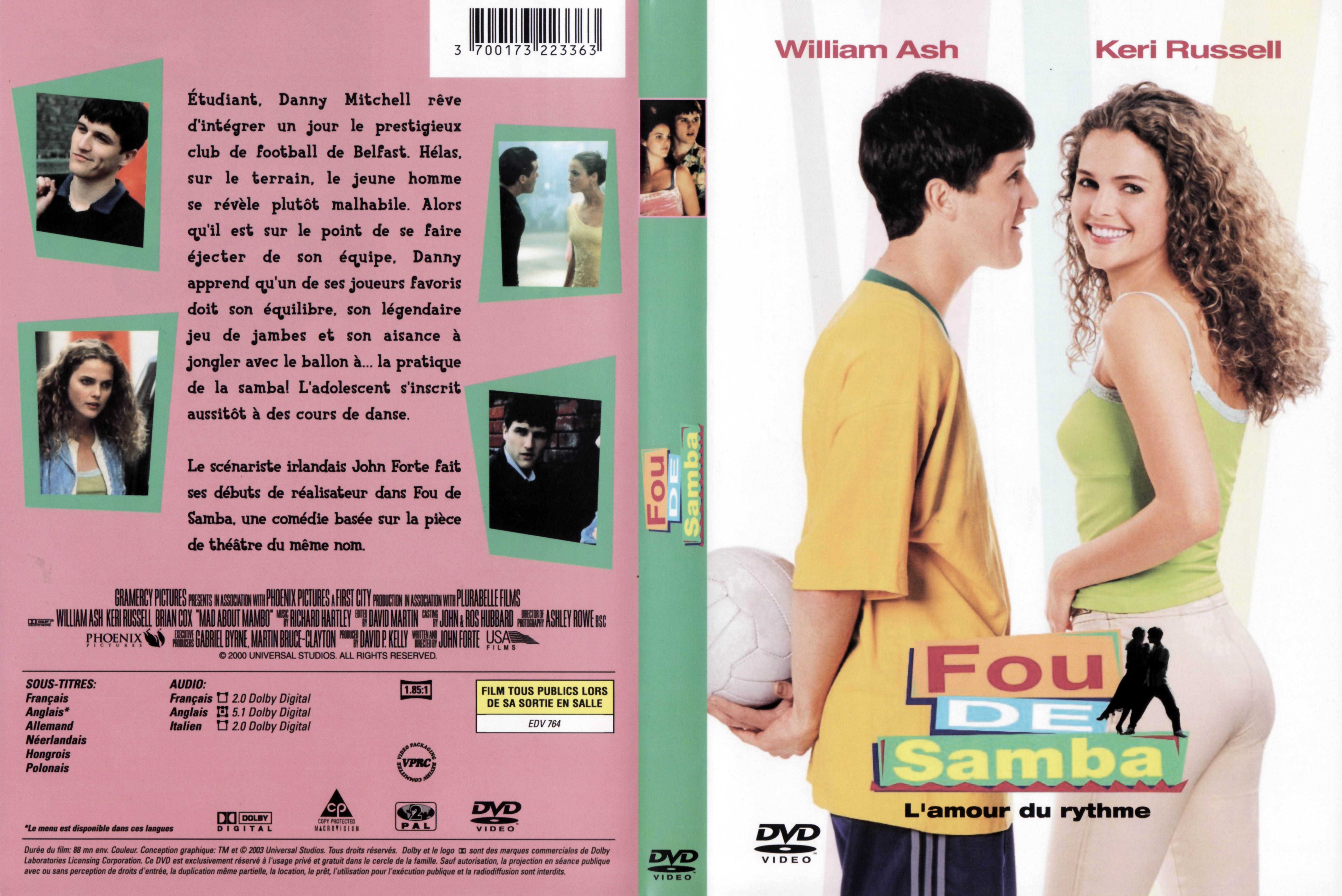 Jaquette DVD Fou de Samba