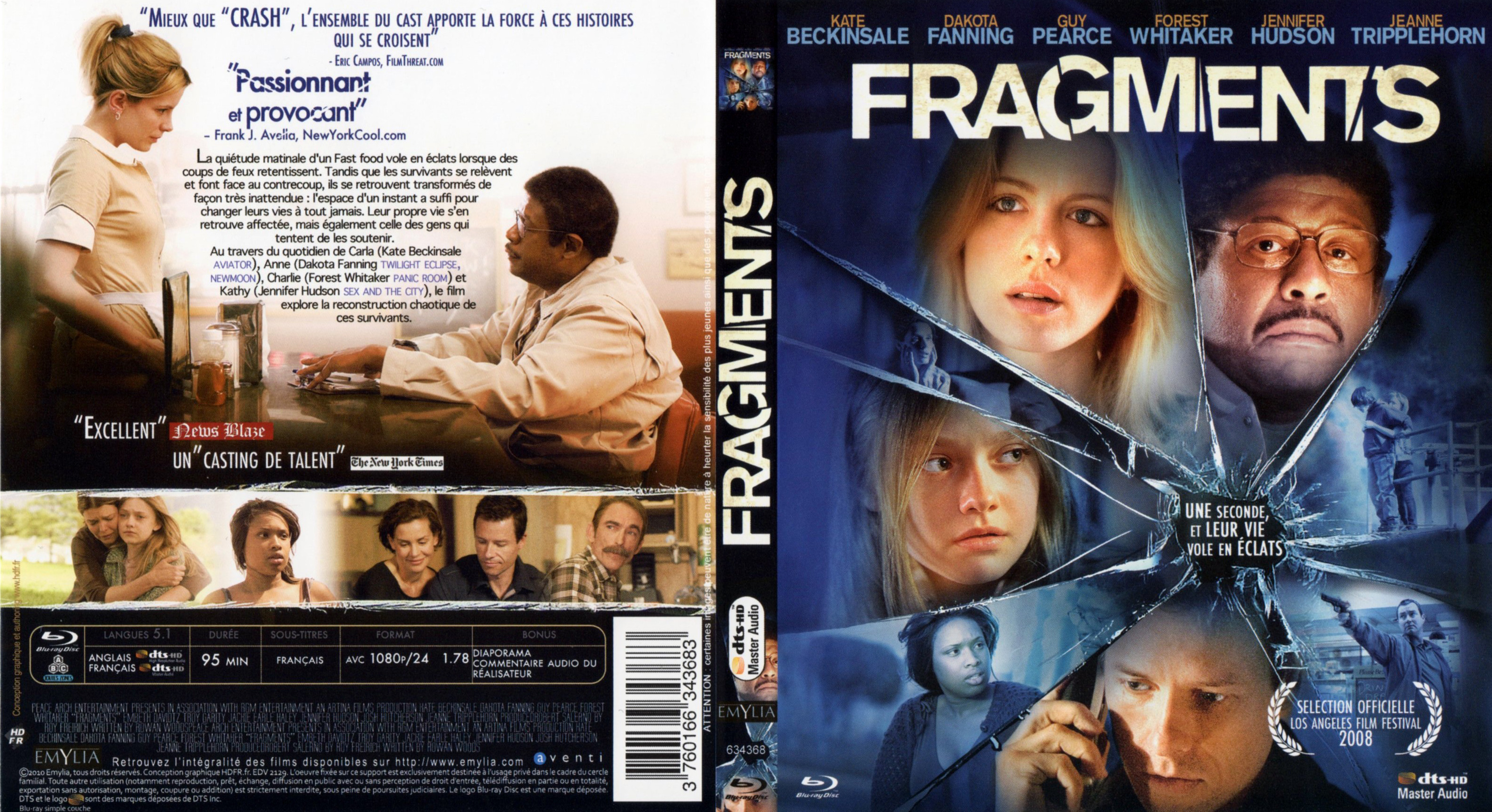 Jaquette DVD Fragments (BLU-RAY)
