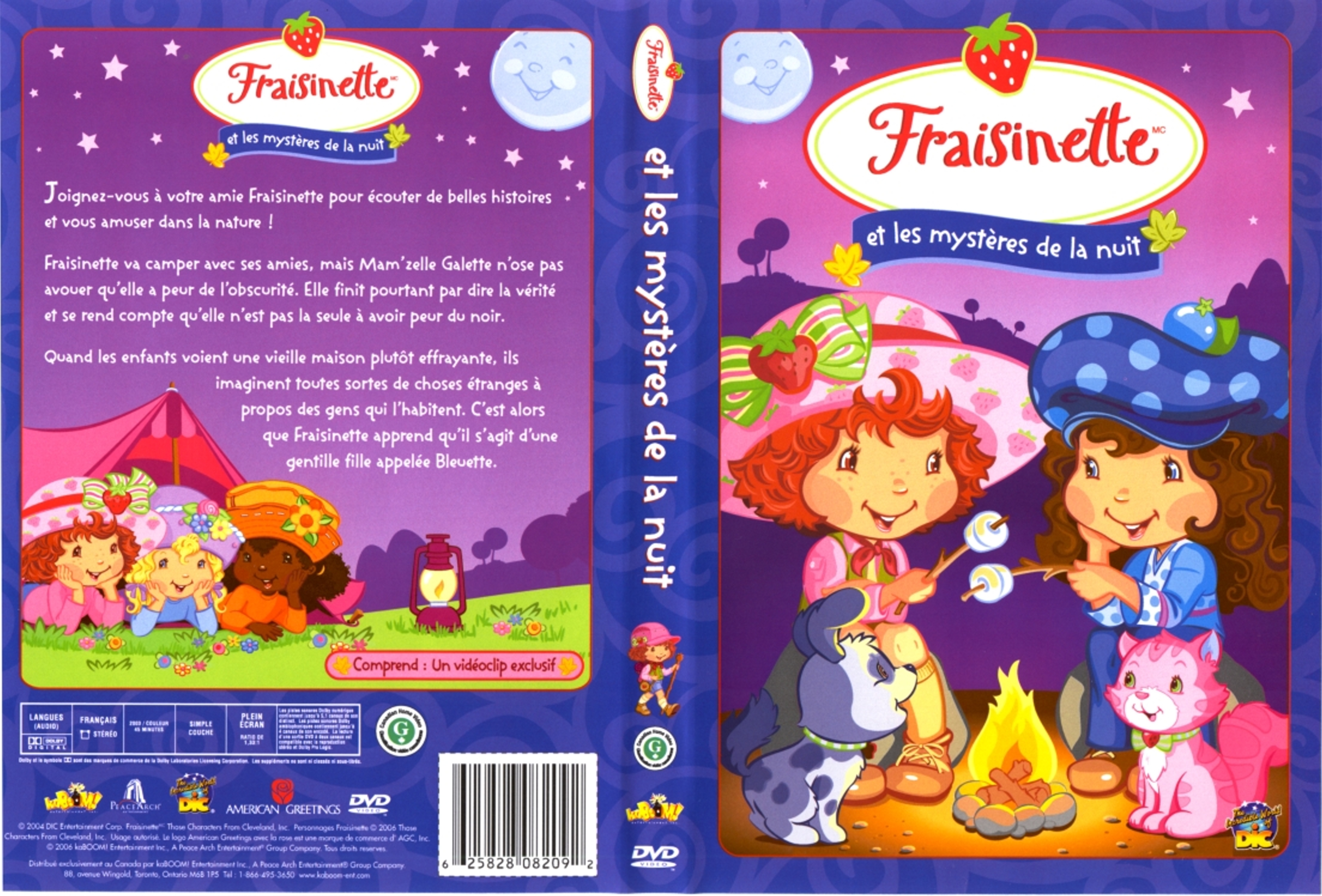 Jaquette DVD Fraisinette les mystres de la nuit