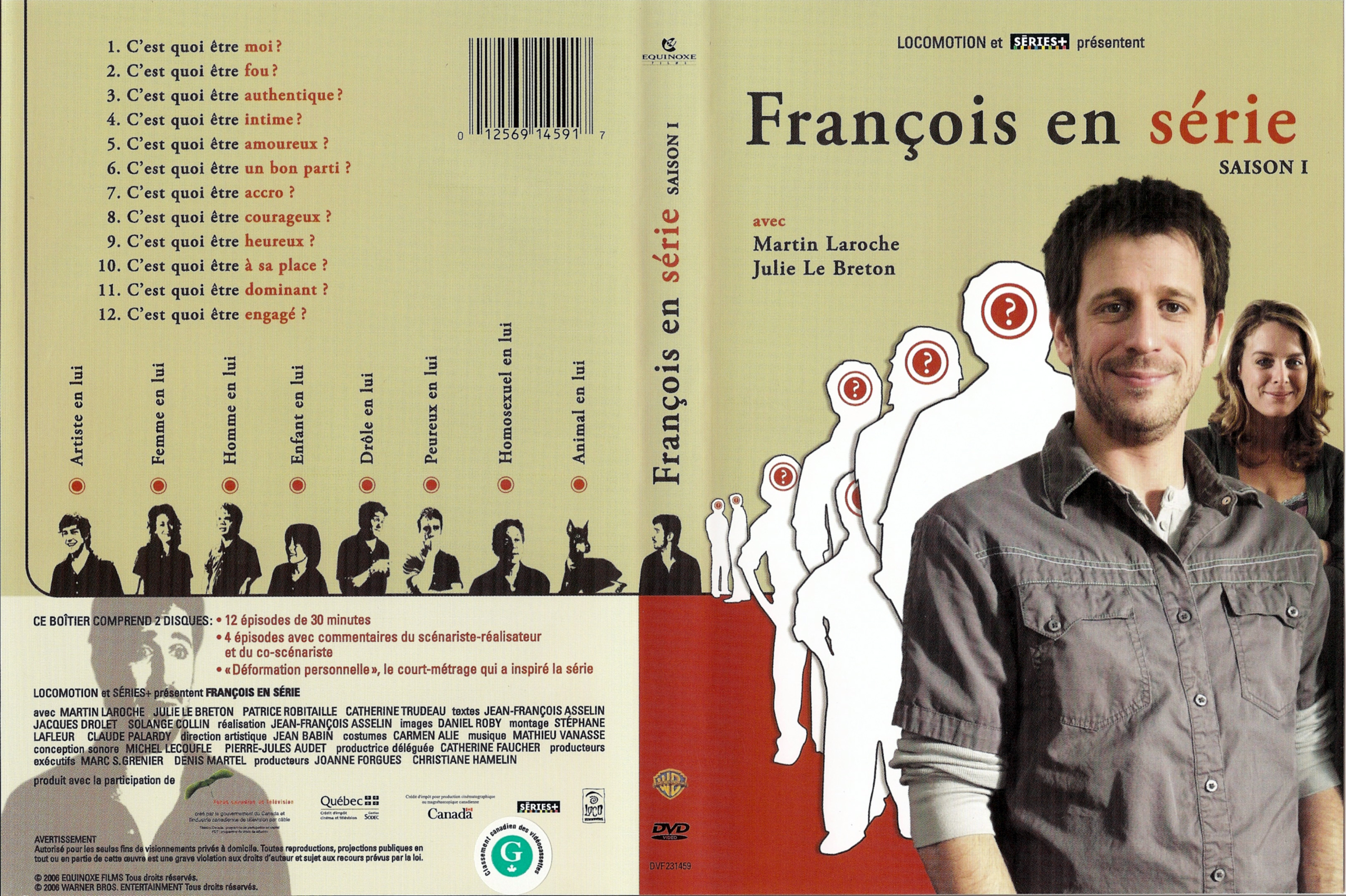 Jaquette DVD Francois en srie